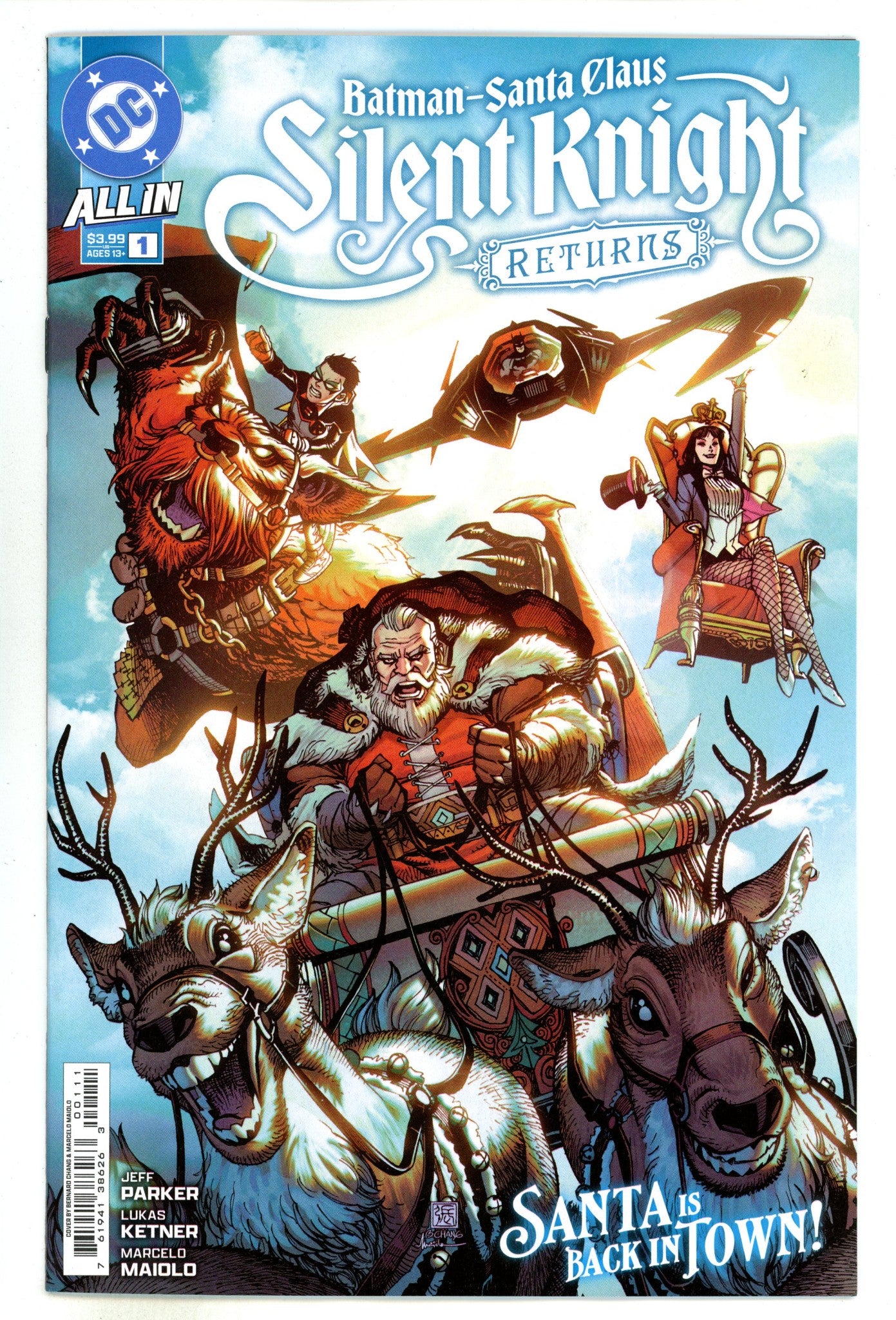 Batman Santa Claus Silent Knight Returns 1 (2024)