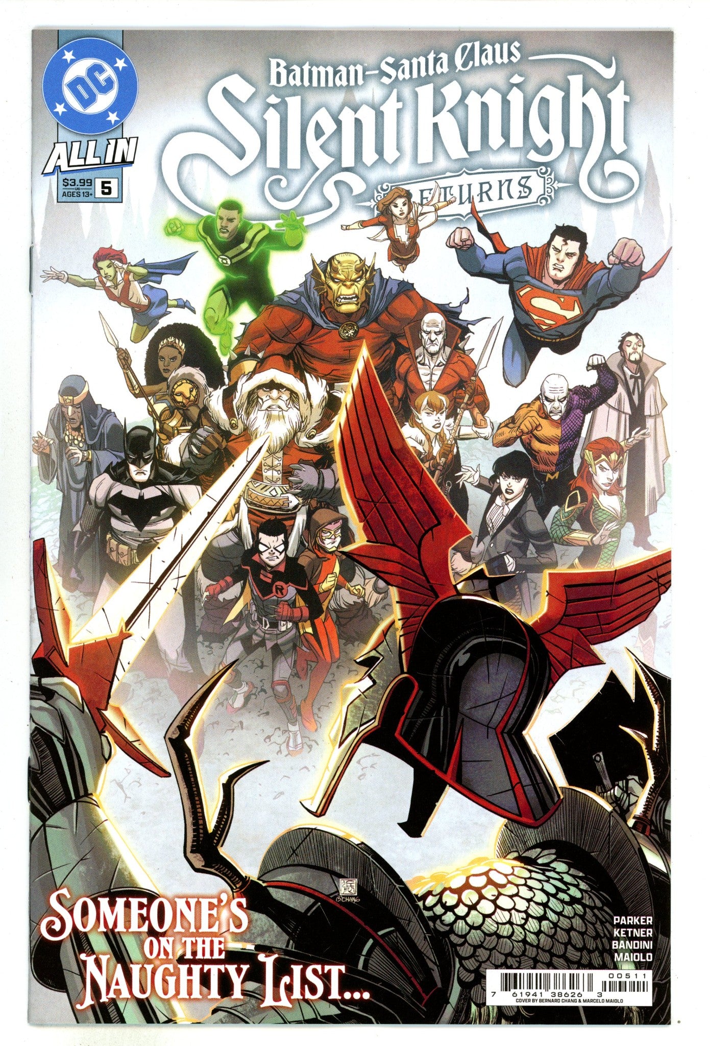 Batman Santa Claus Silent Knight Returns  5    (2024)