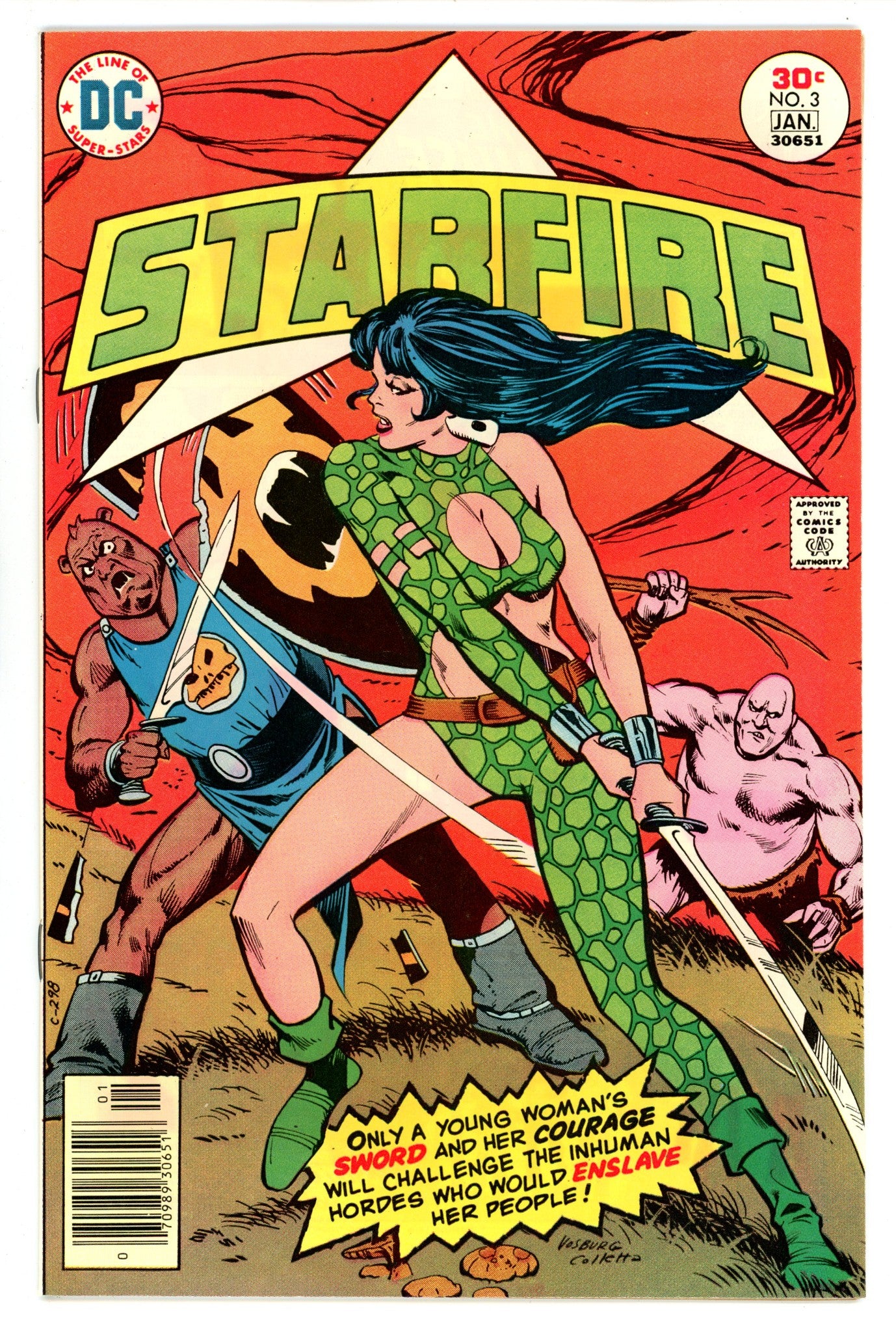 Starfire Vol 1 3  VF/NM (9.0)  (1976)   