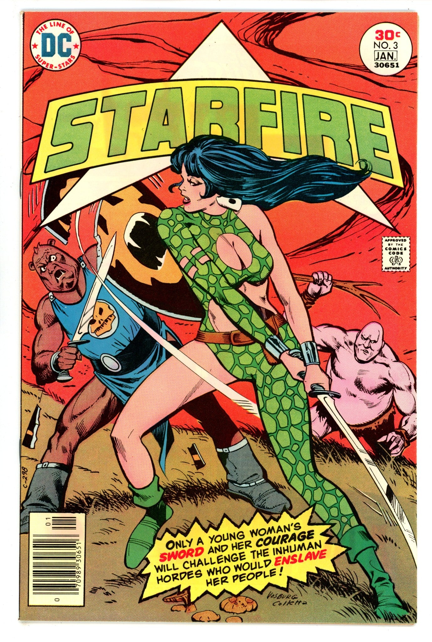 Starfire Vol 1 3  NM- (9.2)  (1976)   