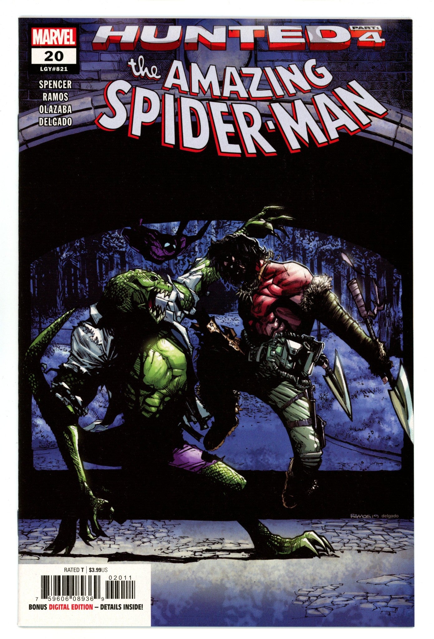 Amazing Spider-Man Vol 5 20 (821)  High Grade  (2019)  