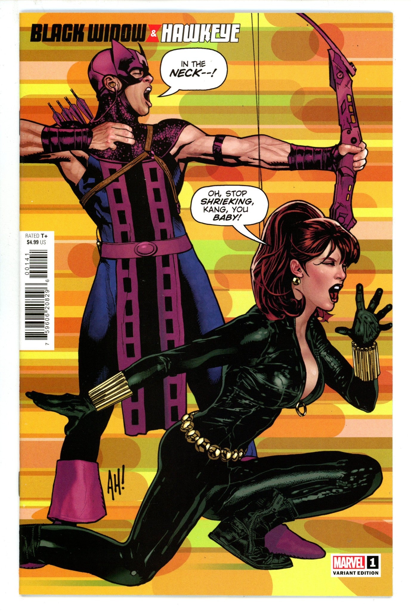 Black Widow And Hawkeye 1 Hughes Variant (2024)