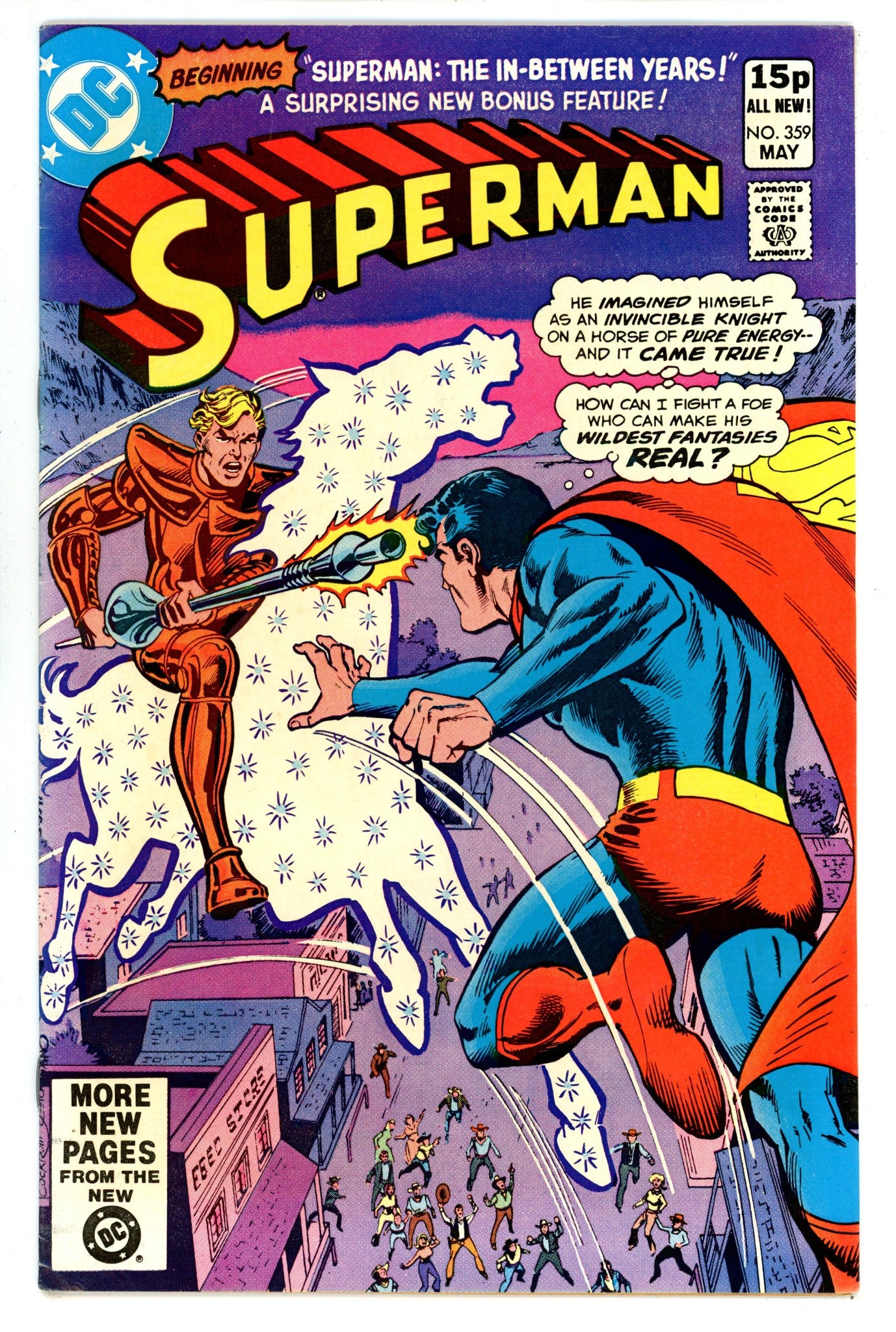 Superman Vol 1 359 VF- (7.5) Pence (1981) 