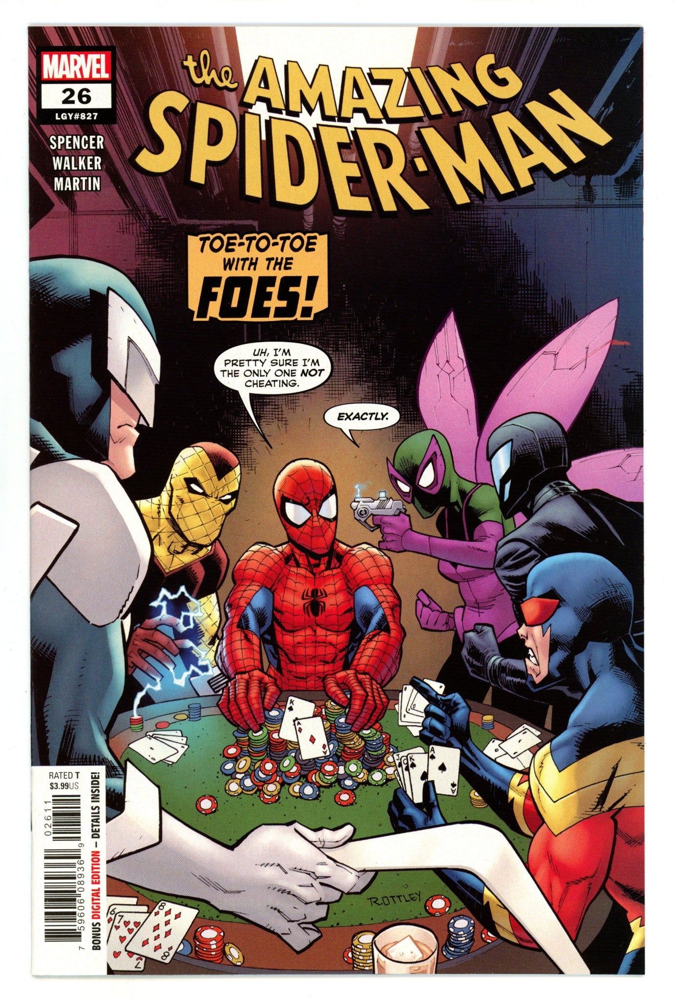 Amazing Spider-Man Vol 5 26 (827)  High Grade  (2019)  