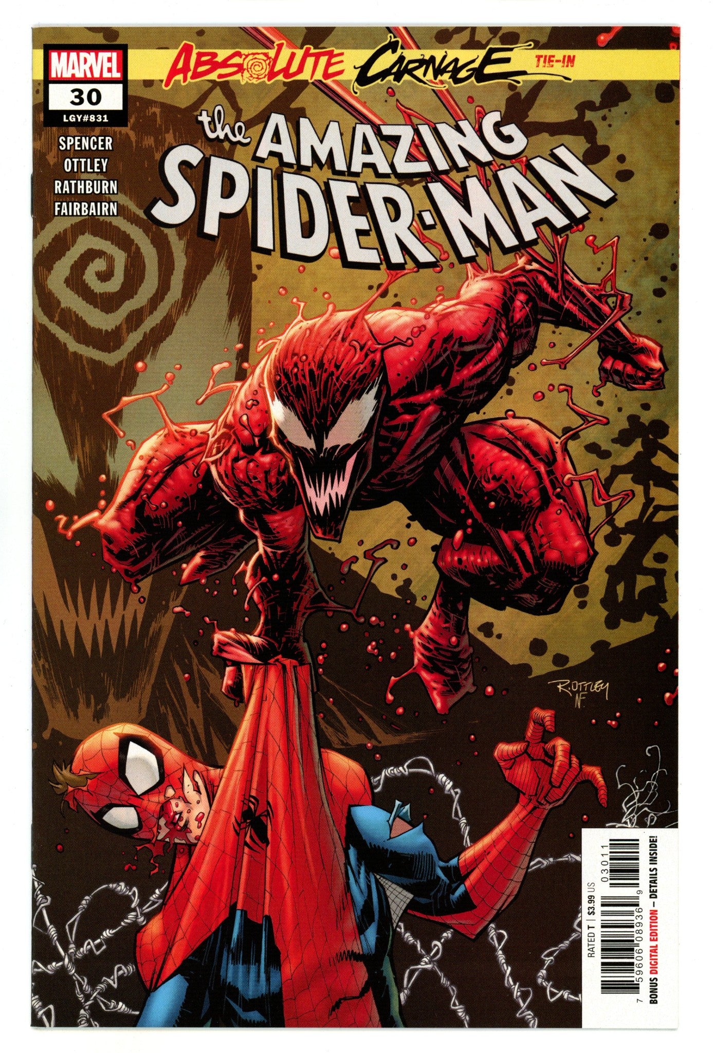 Amazing Spider-Man Vol 5 30 (831)  High Grade  (2019)  