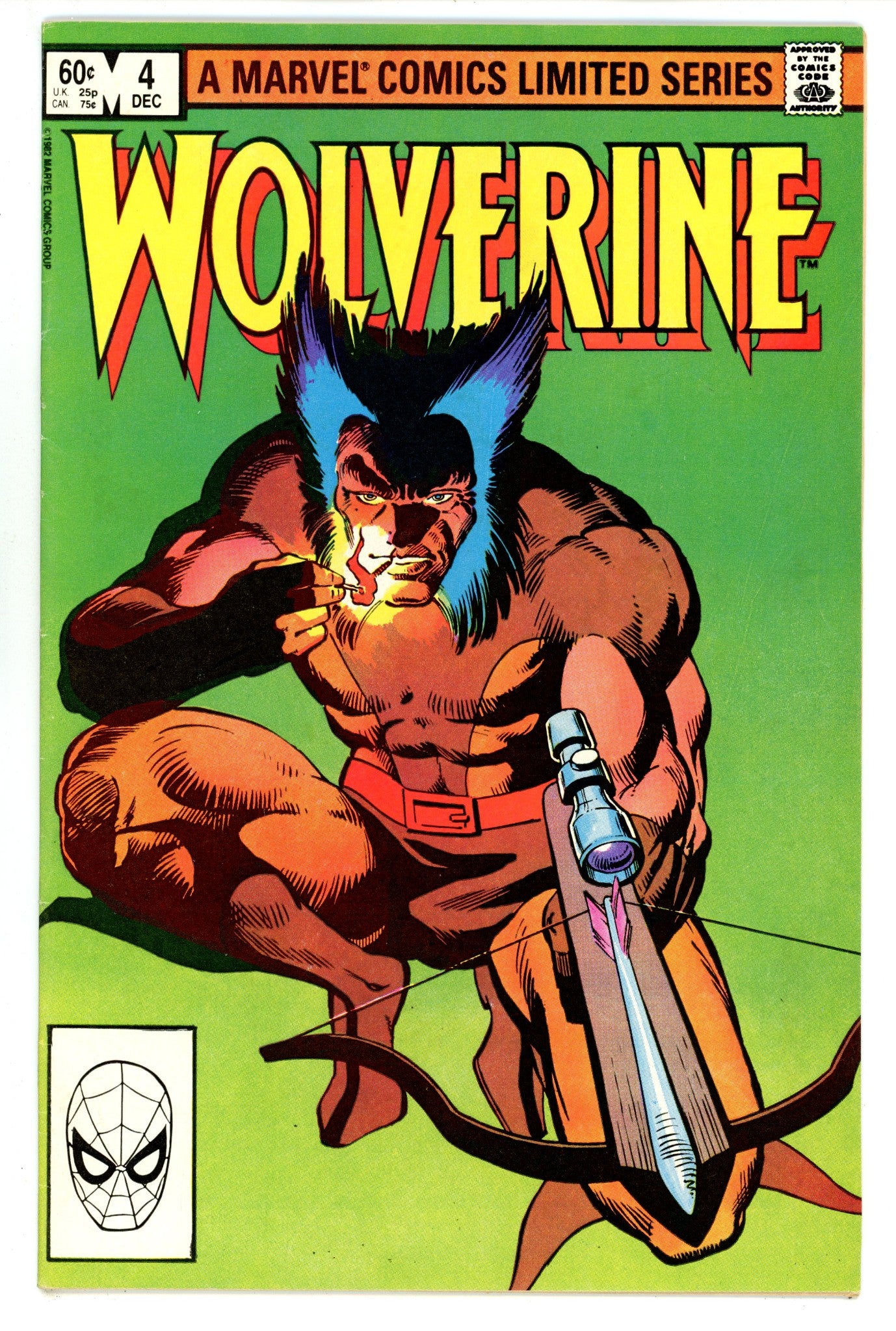 Wolverine Vol 1 4 FN (6.0) (1982) 