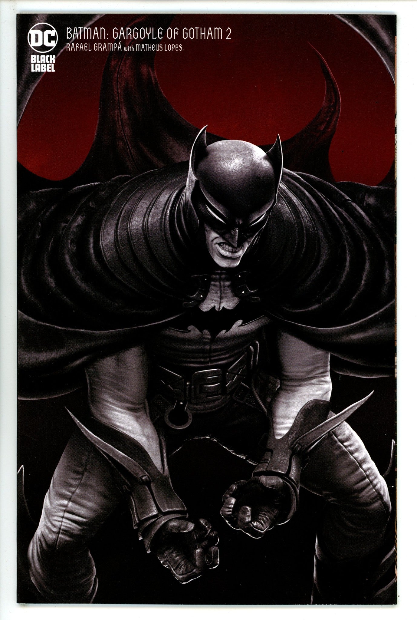 Batman Gargoyle Of Gotham 2 Grassetti Variant (2023)