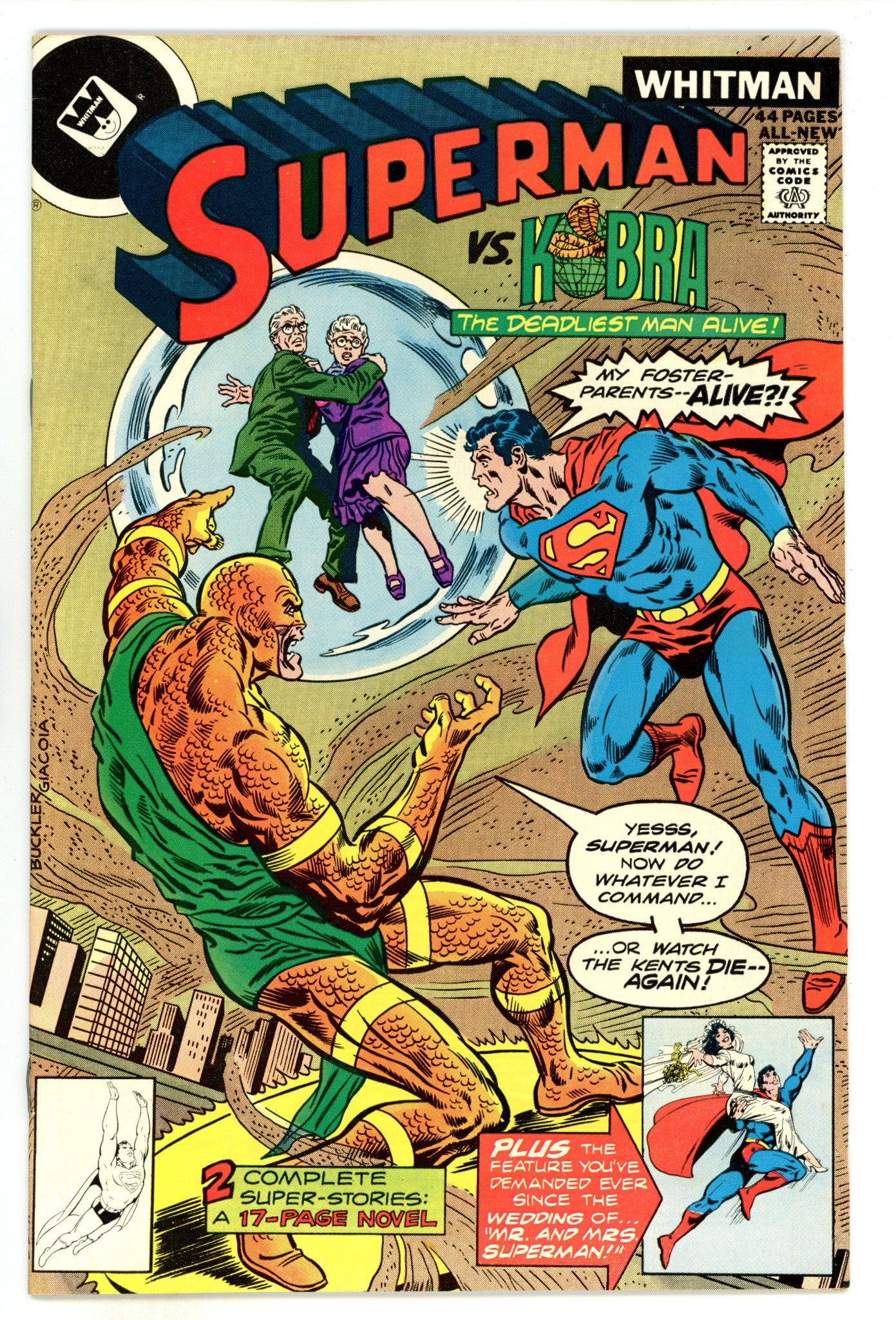 Superman Vol 1 327  FN/VF (7.0) Whitman  (1978)  