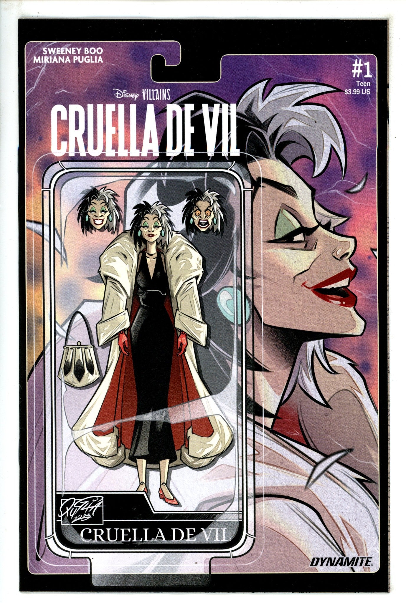 Disney Villains Cruella De Vil 1 Action Figure Variant (2024)