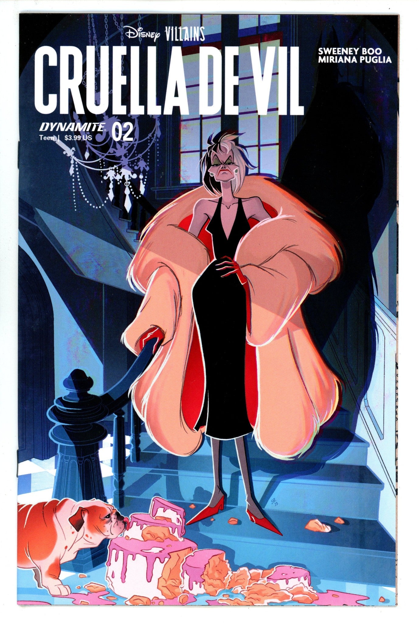 Disney Villains Cruella De Vil 2 Boo Variant (2024)