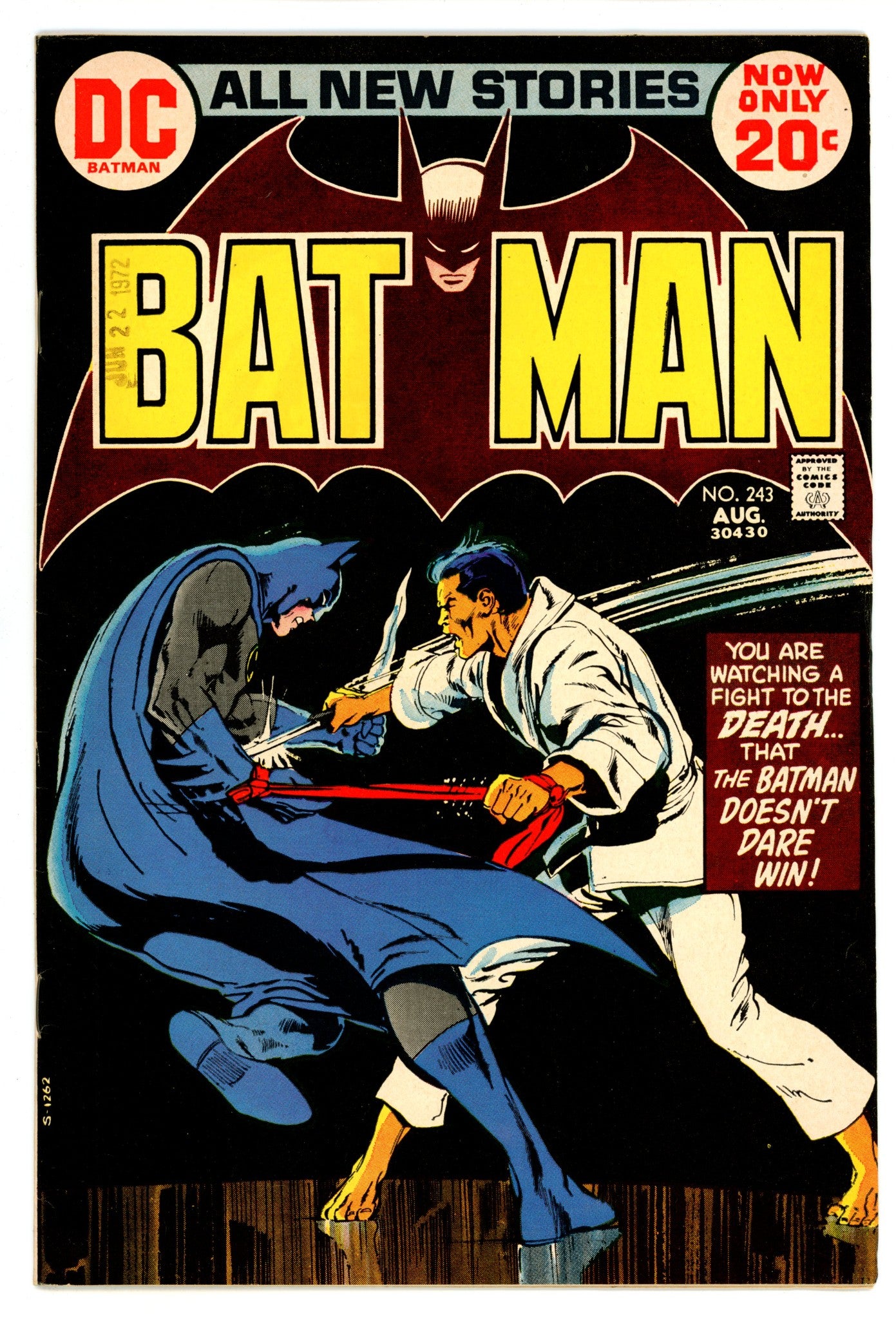 Batman Vol 1 243 VF+ (8.5) (1972) 