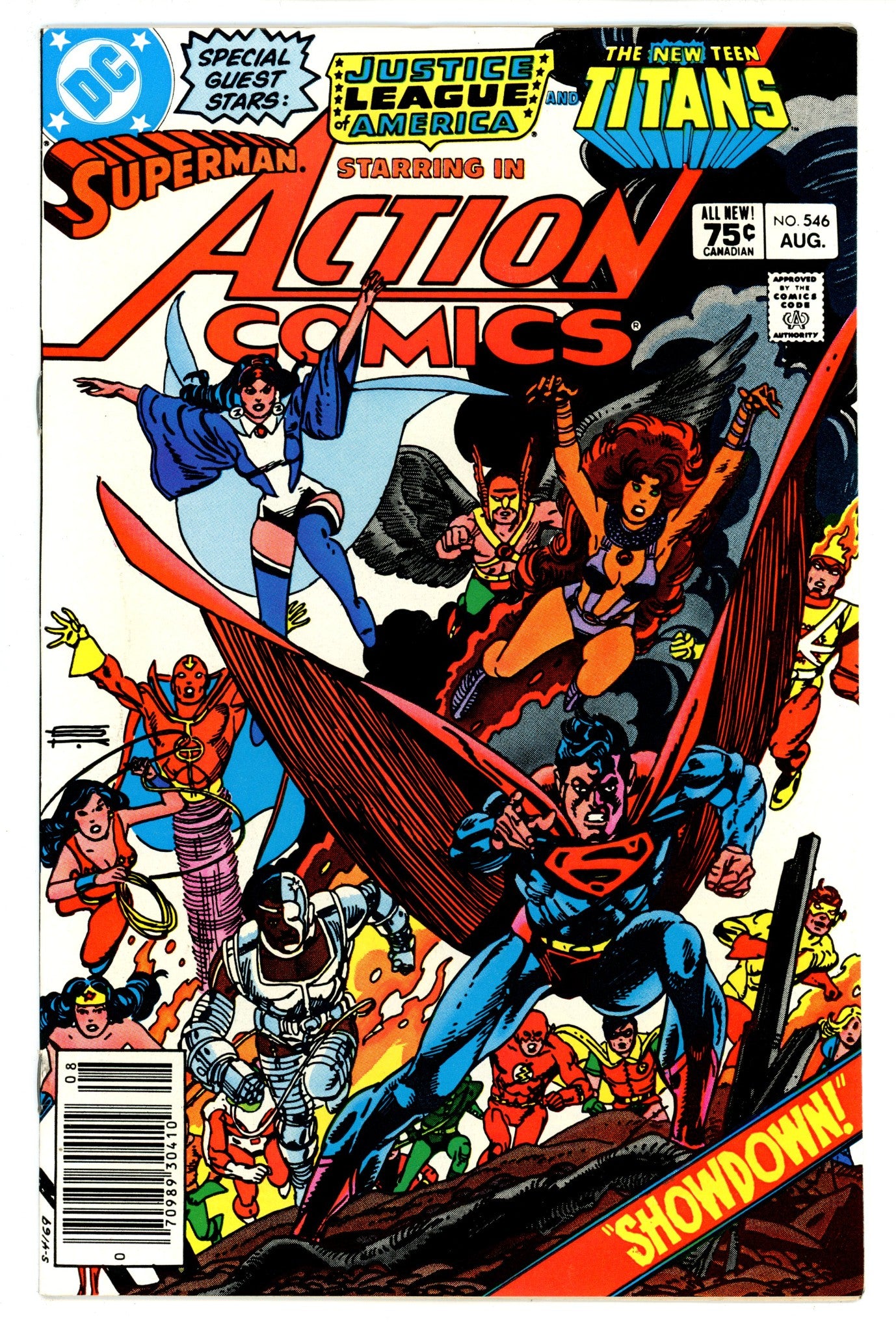 Action Comics Vol 1 546 FN- (5.5) (1983) Canadian Price Variant 