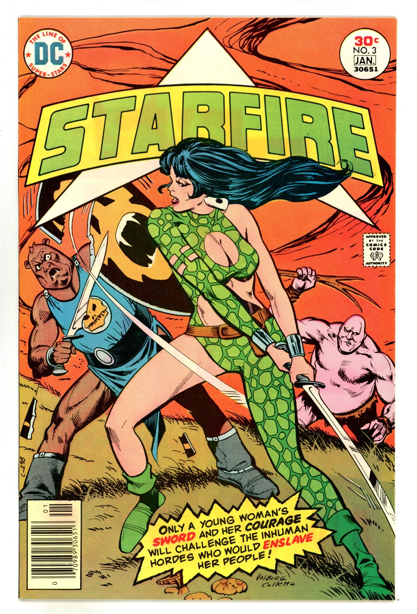 Starfire Vol 1 3 NM- (9.2) (1976) 