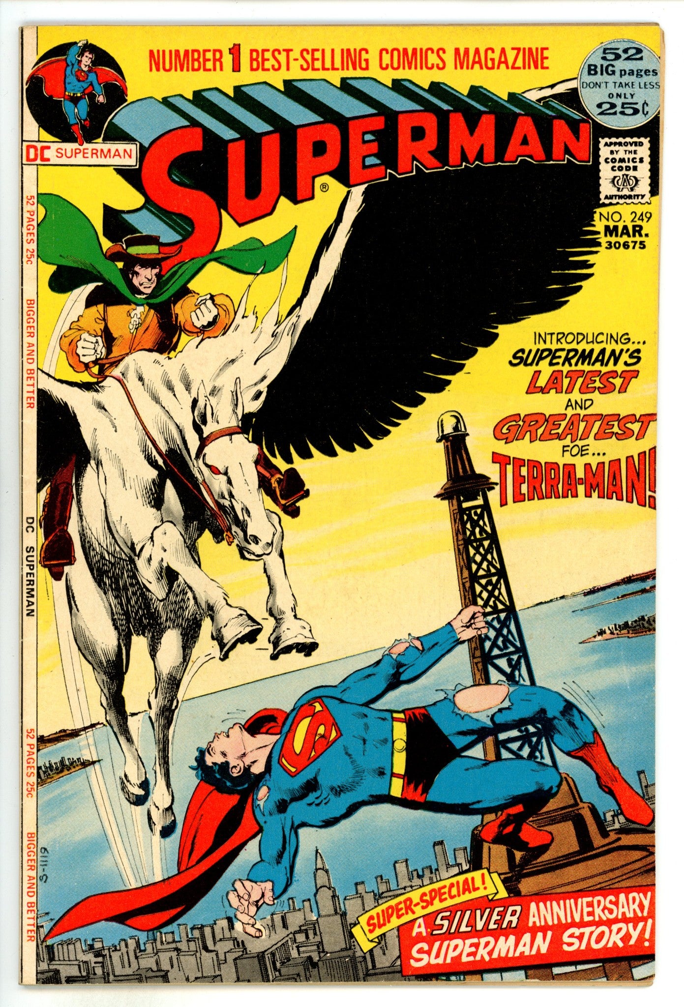 Superman Vol 1 249 FN/VF (7.0) (1972) 