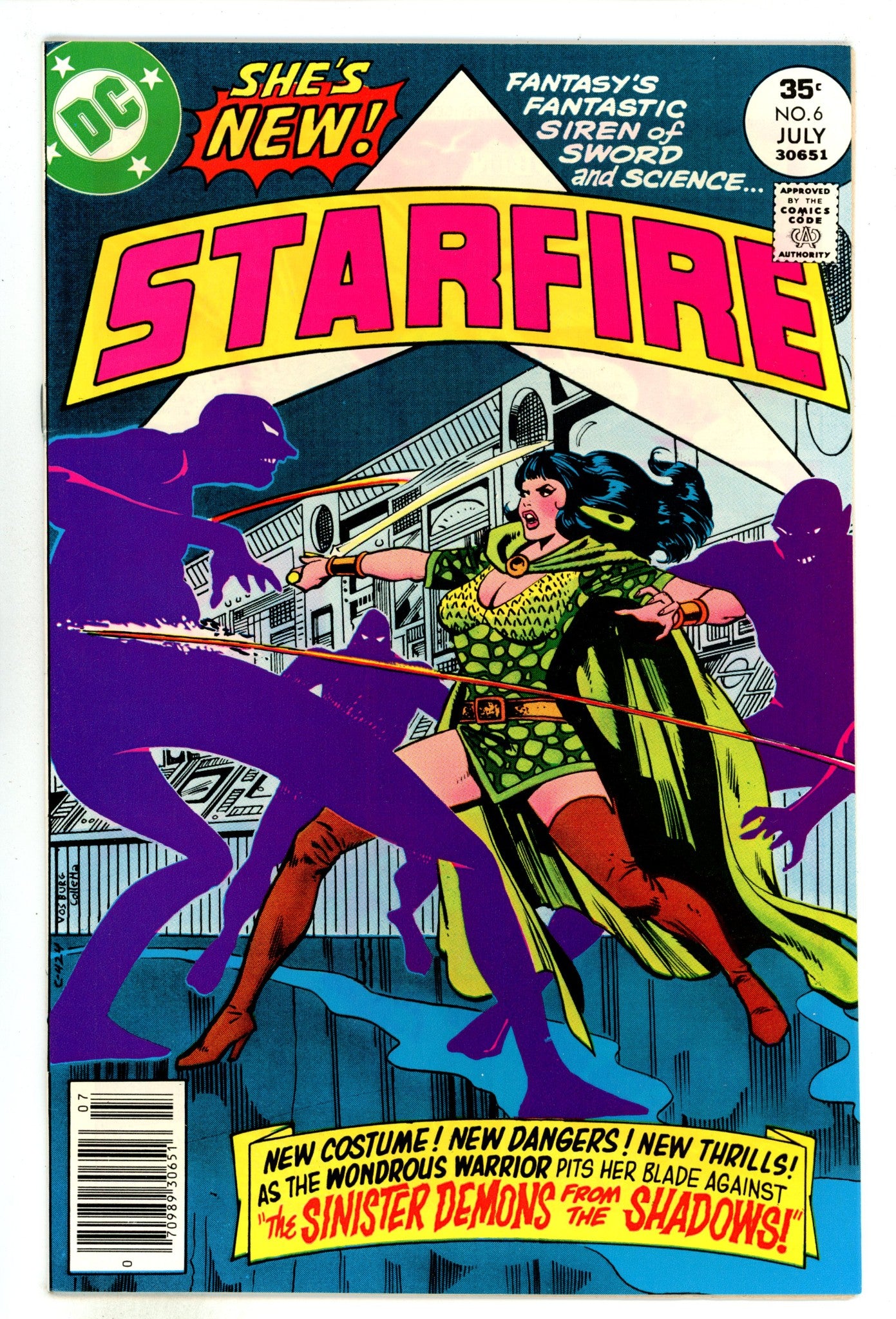 Starfire Vol 1 6 VF+ (8.5) (1977) 