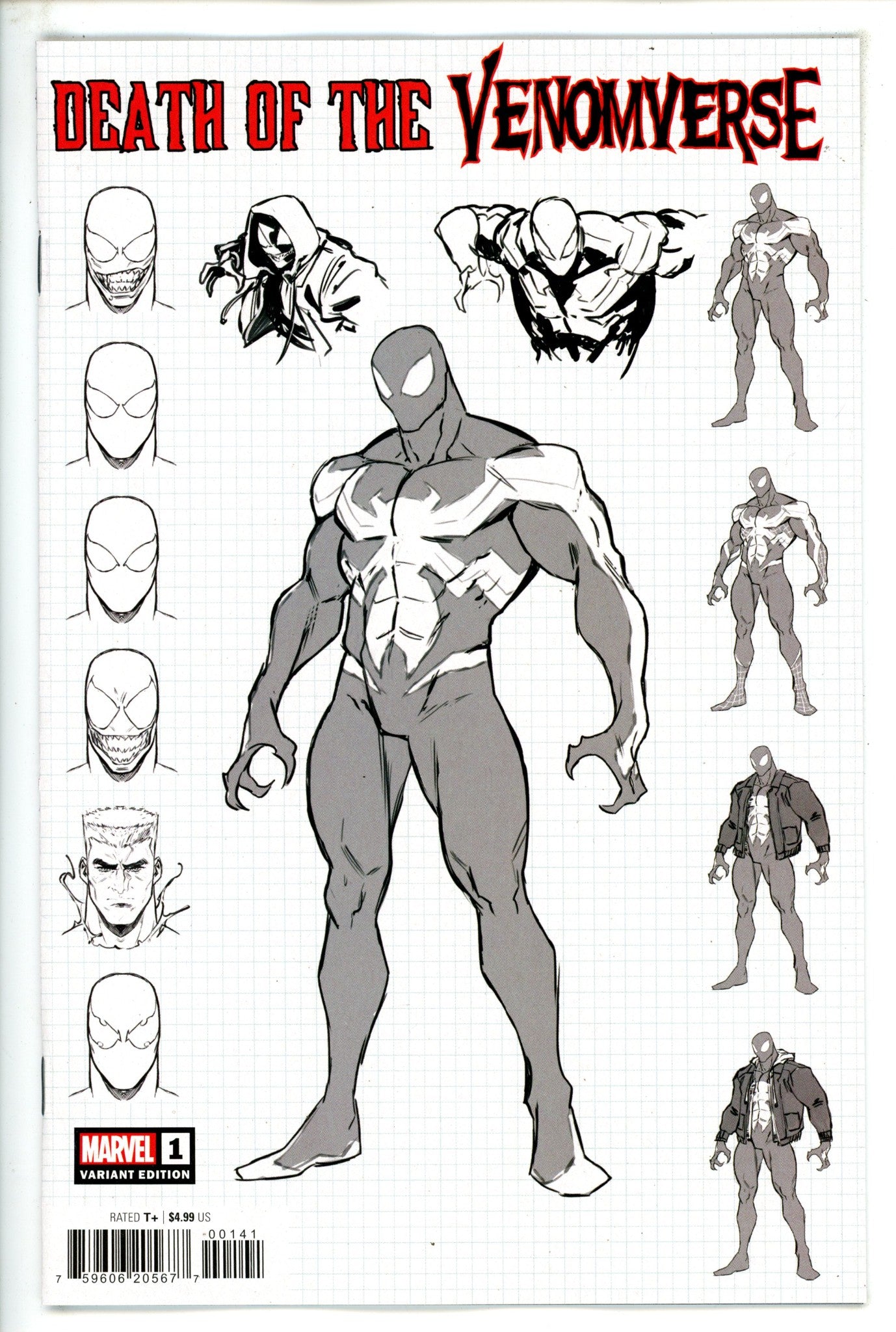 Death Of Venomverse 1 Coello Design Variant (2023)