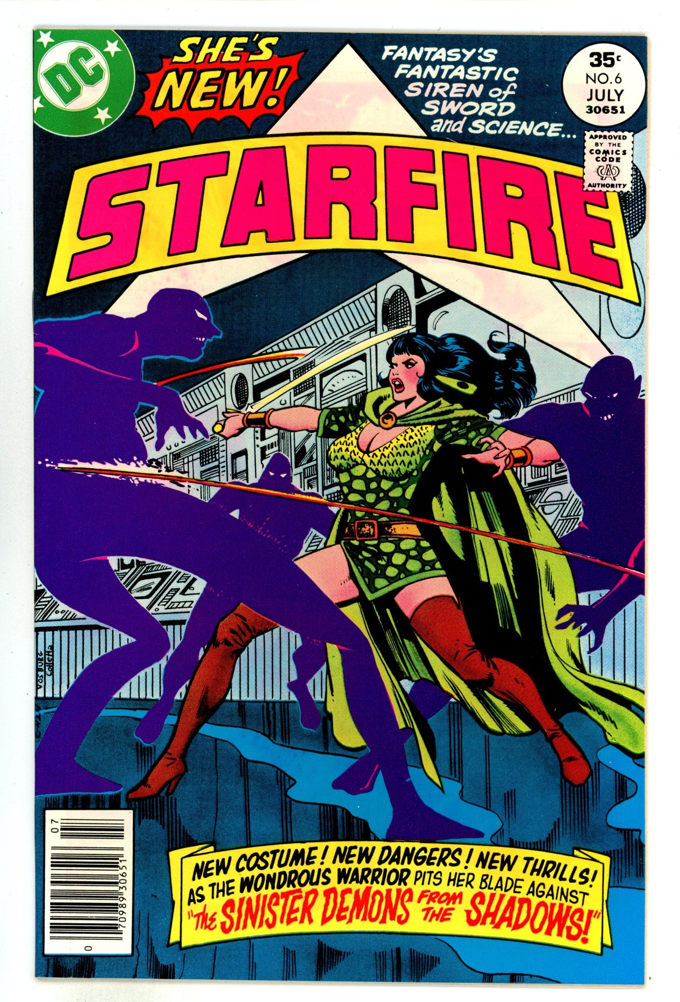 Starfire Vol 1 6 NM- (9.2) (1977) 