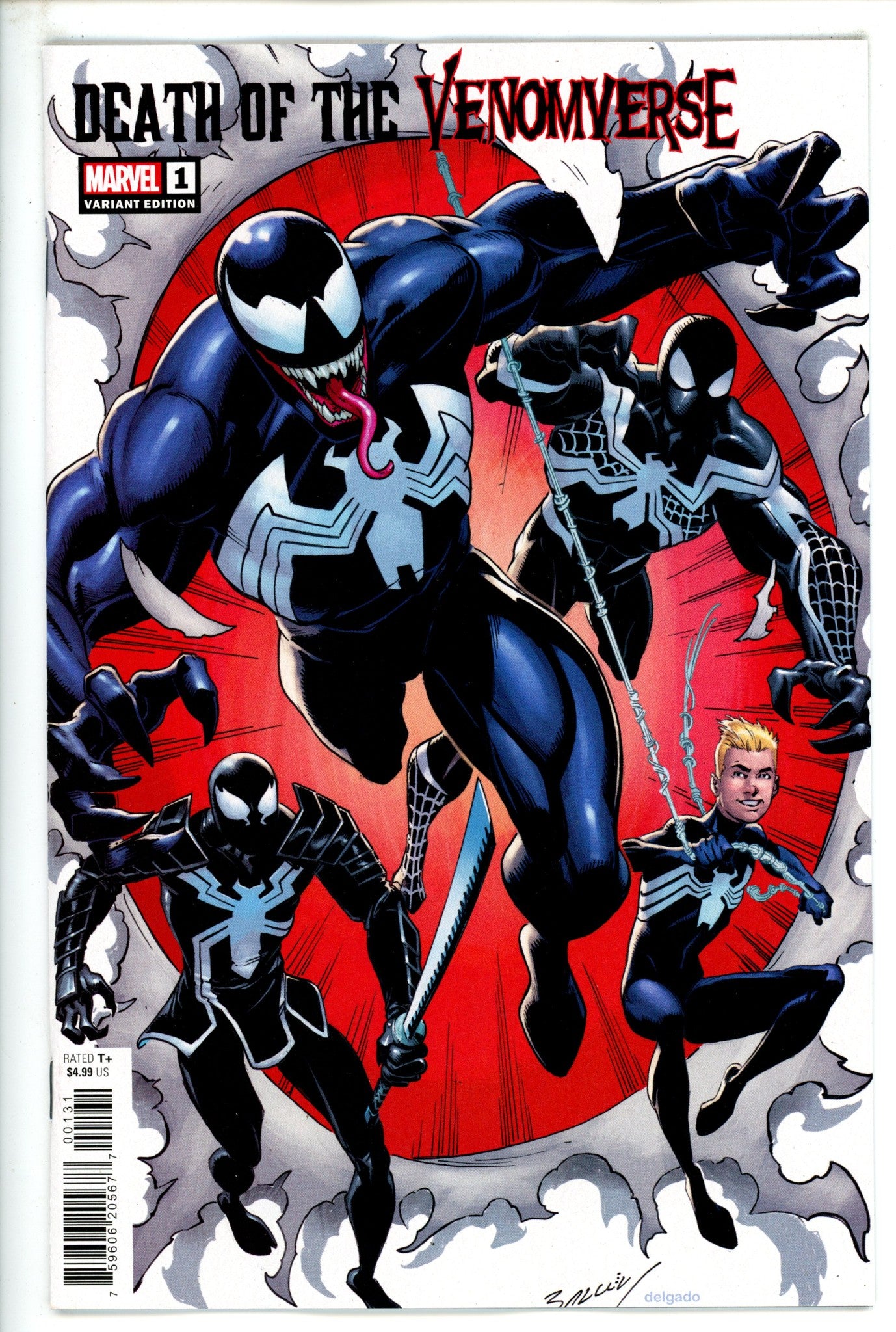 Death Of Venomverse 1 Bagley Variant (2023)