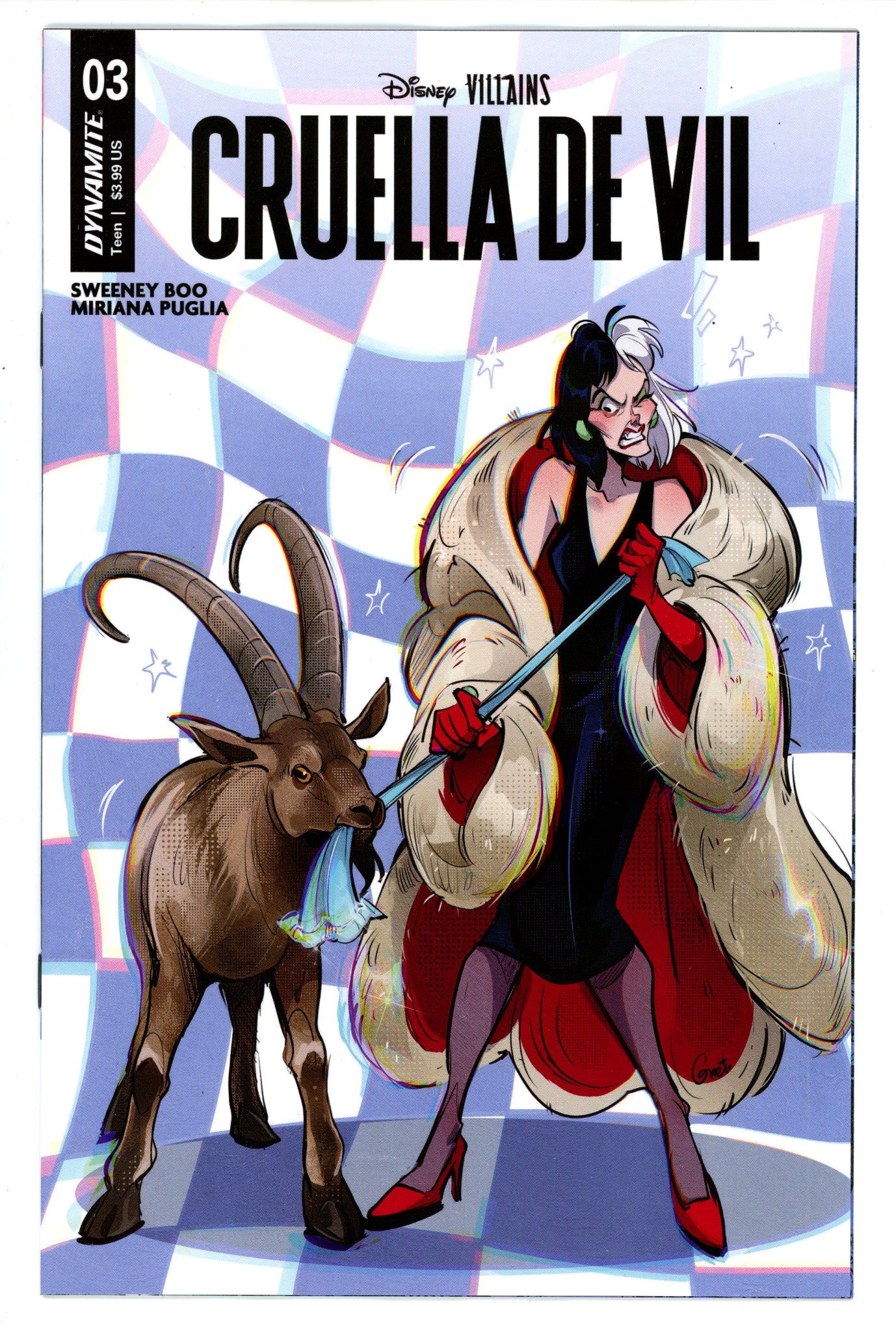 Disney Villains Cruella De Vil 3 Lusky Variant (2024)