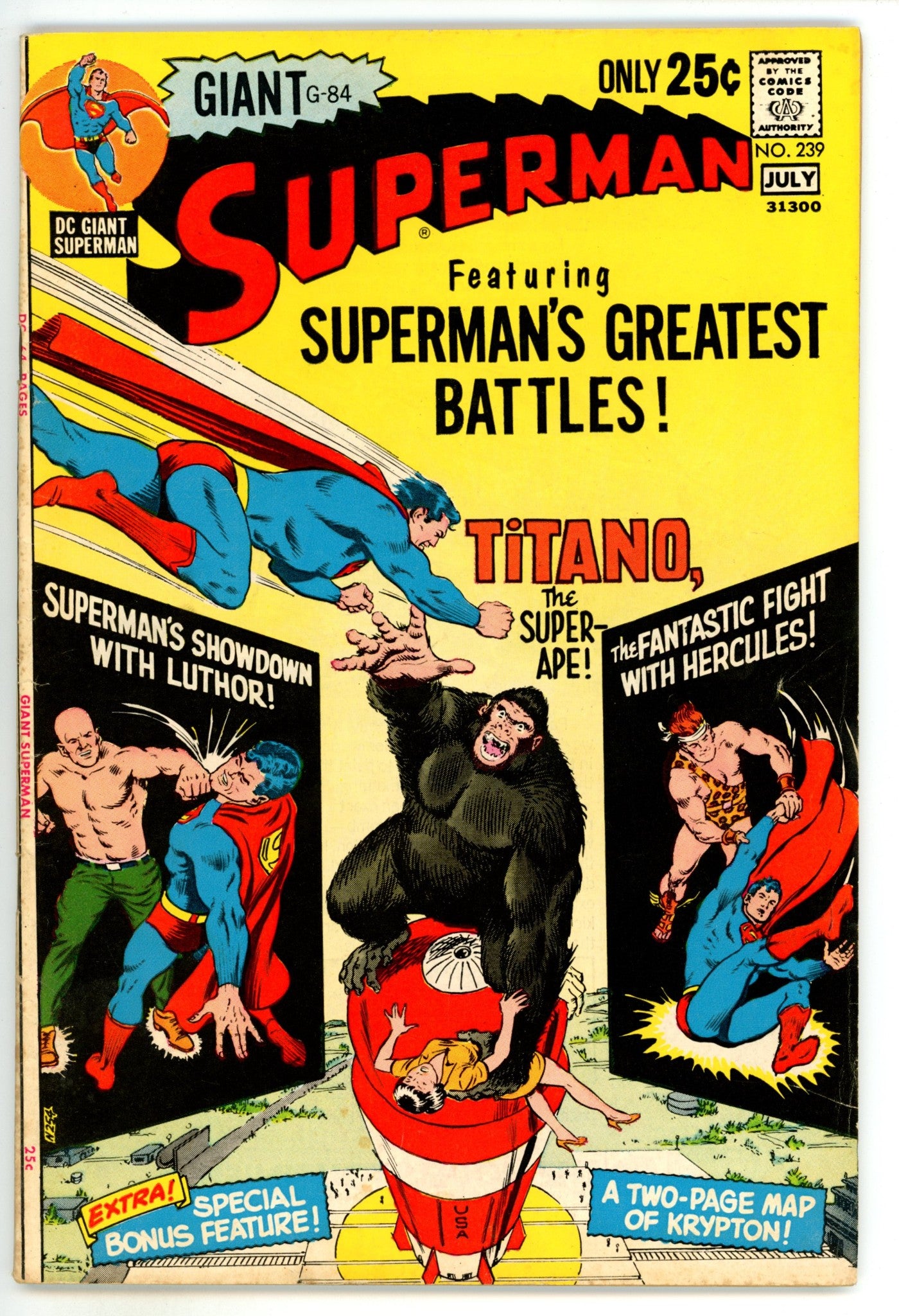 Superman Vol 1 239 FN (6.0) (1971) 