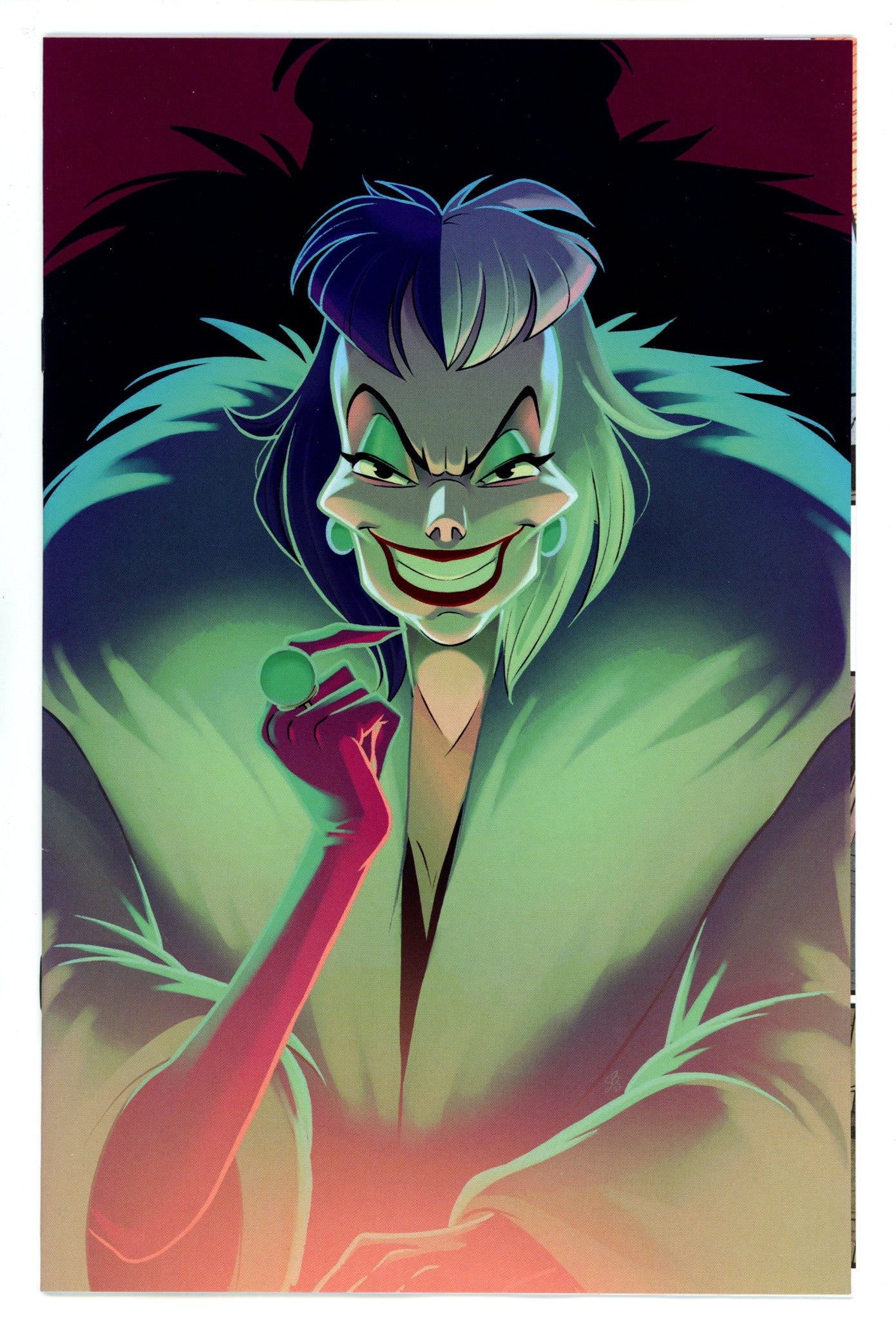 Disney Villains Cruella De Vil 5 Boo Virgin Incentive Variant NM- (2024)