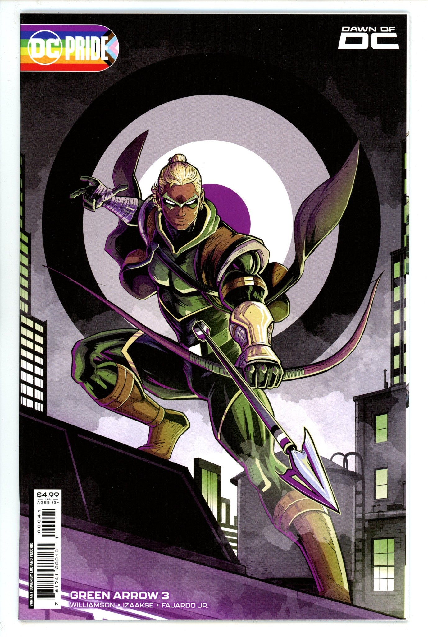 Green Arrow Vol 7 3 High Grade (2023) Vecchio Variant 