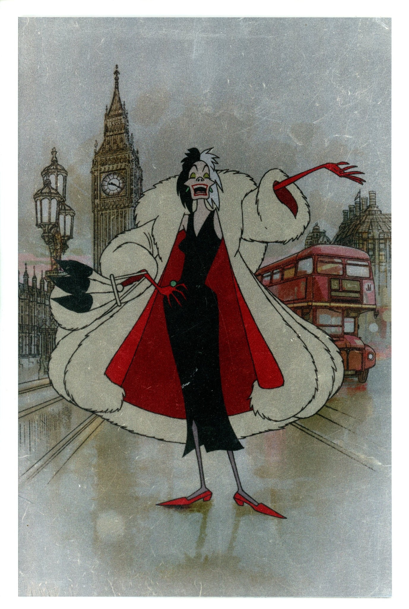 Disney Villains Cruella De Vil 1 Middleton Virgin Metal Incentive Variant NM- (2024)