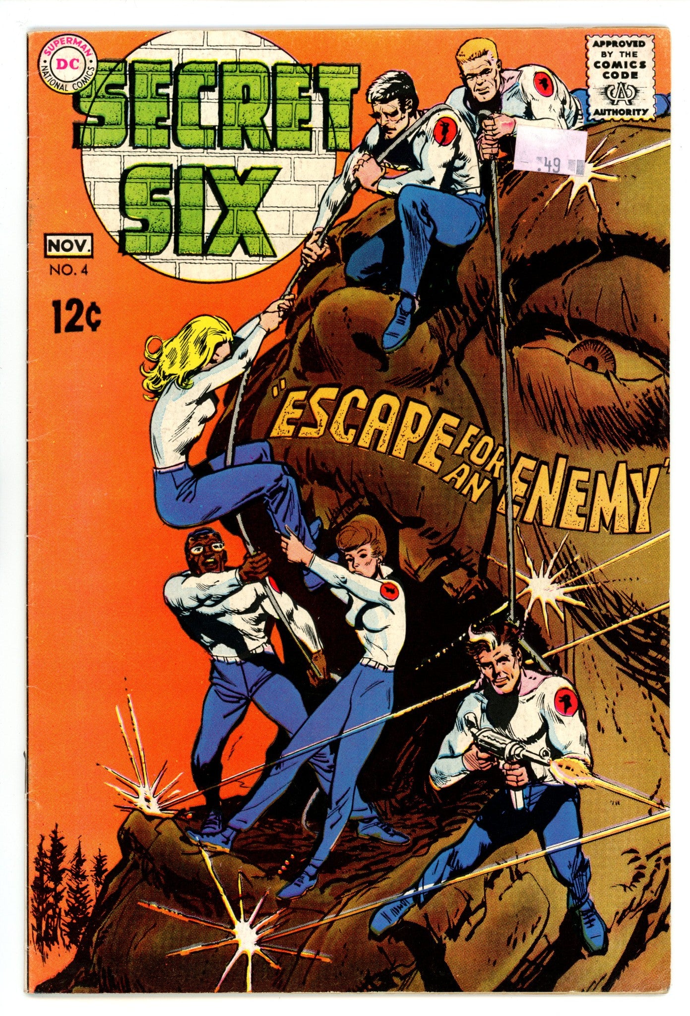 Secret Six Vol 1 4 FN- (5.5) (1968) 