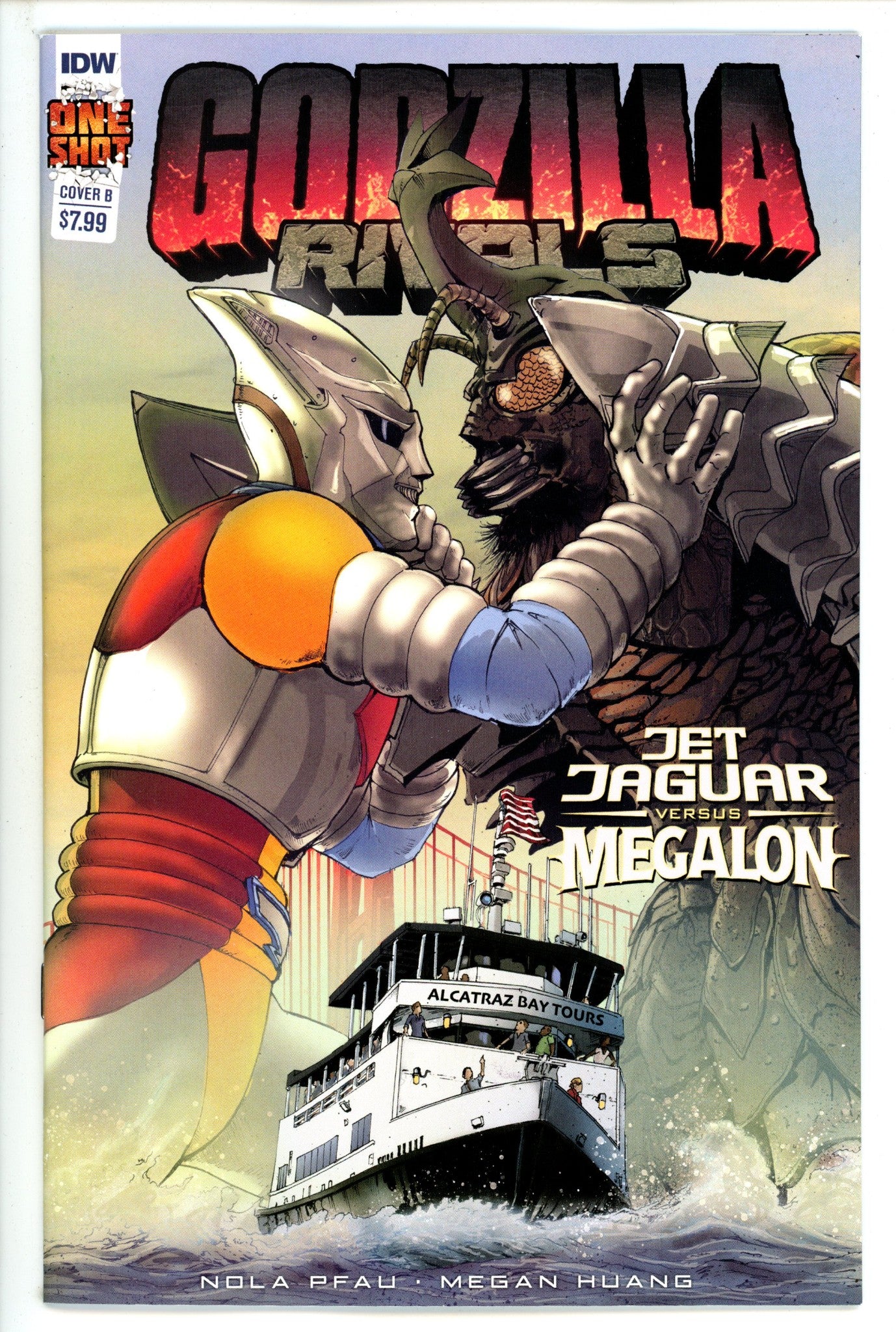 Godzilla Rivals Jet Jaguar Vs Megalon Oneshot 1 Griffith Variant (2023)