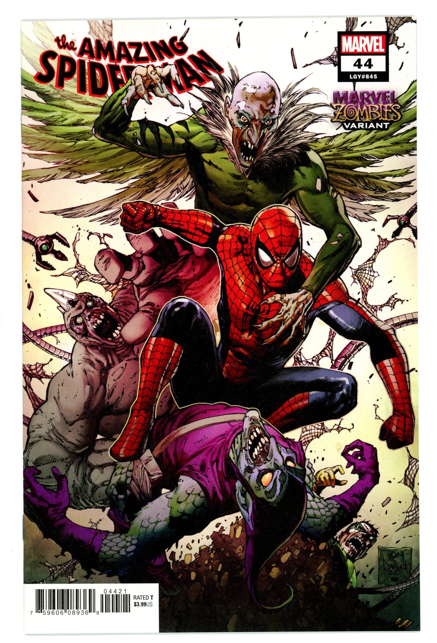 Amazing Spider-Man Vol 5 44 (845) High Grade (2020) Daniel Variant 