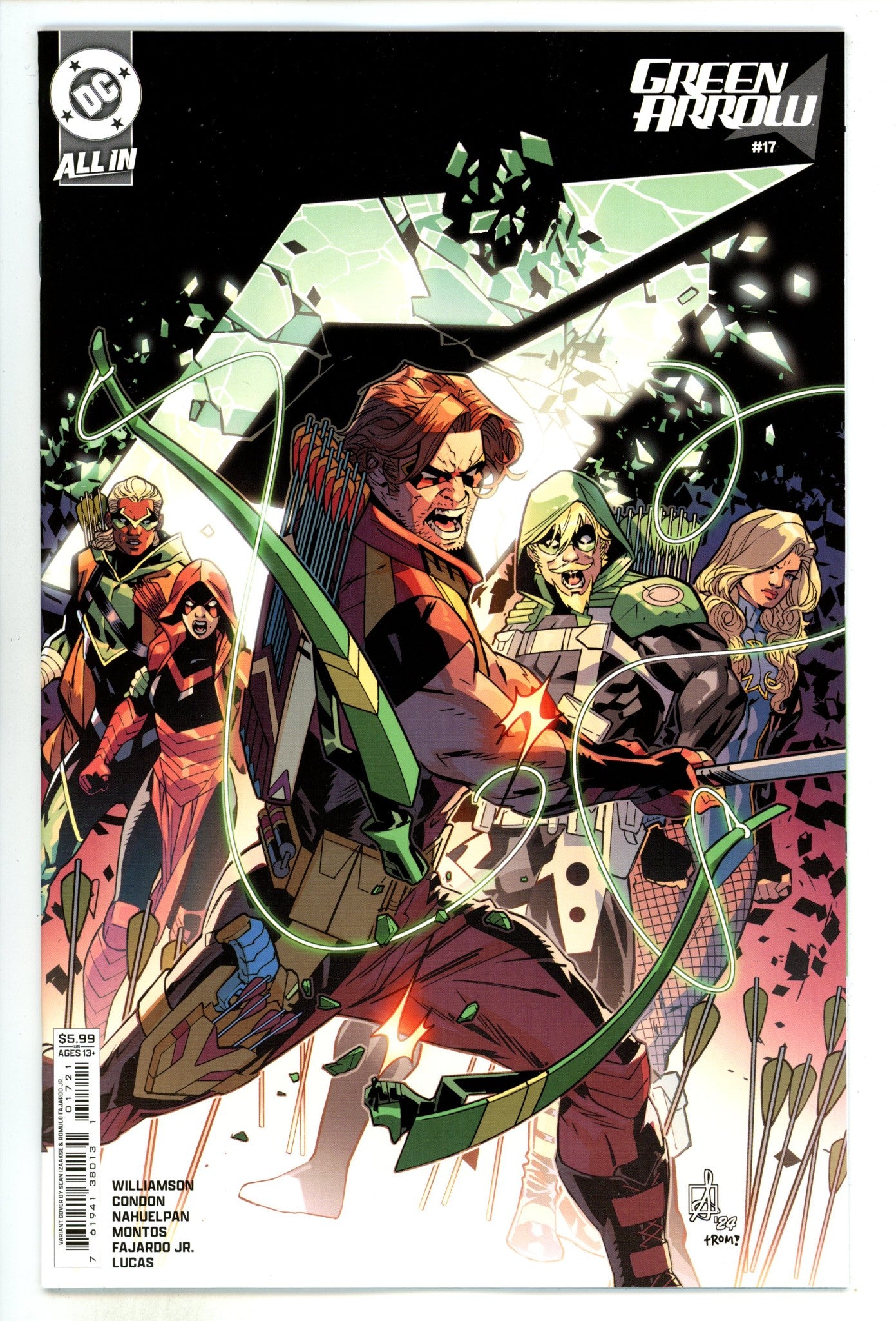 Green Arrow Vol 7 17 Izaakse Variant (2024)