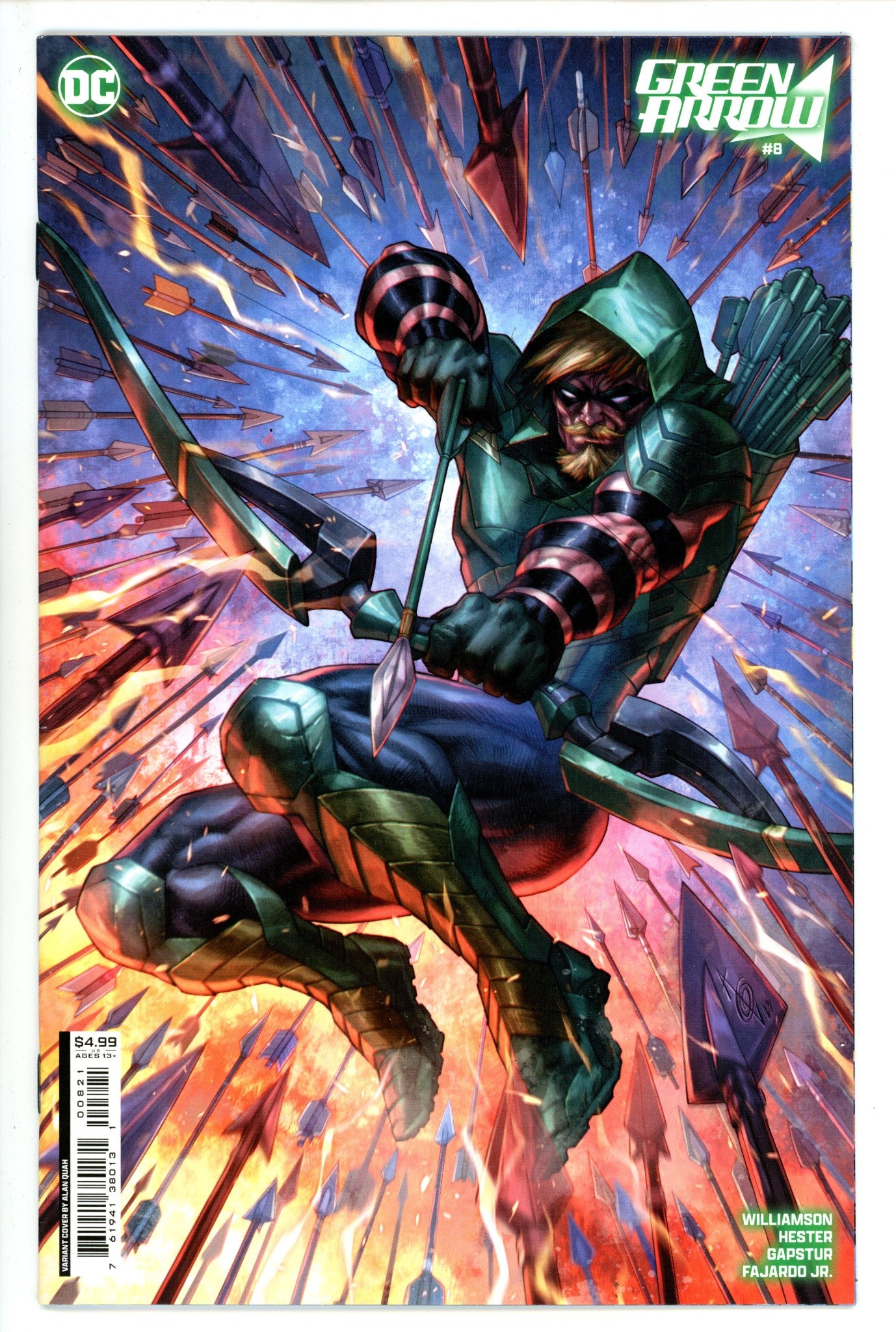 Green Arrow Vol 7 8 Quah Variant (2024)