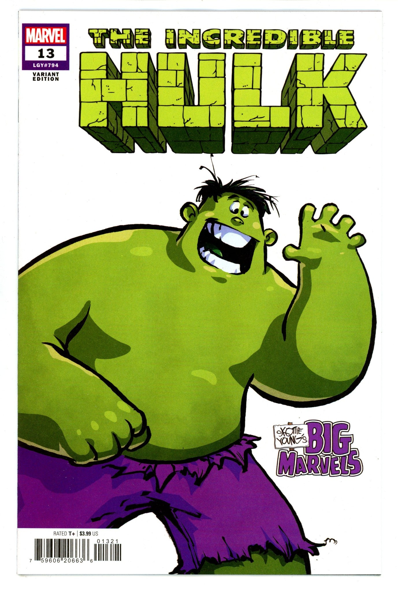 Incredible Hulk Vol 4 13 Young Variant (2024)