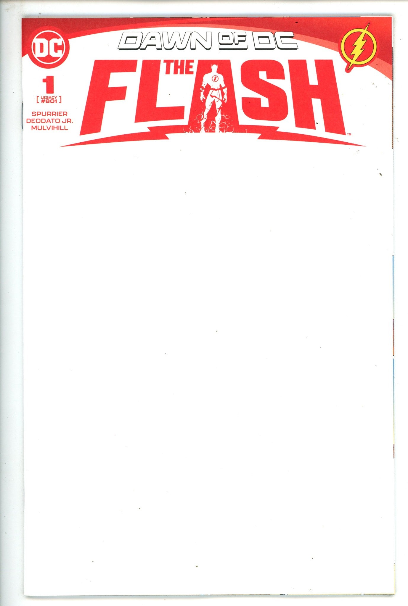 Flash Vol 6 1 Blank Variant (1900)