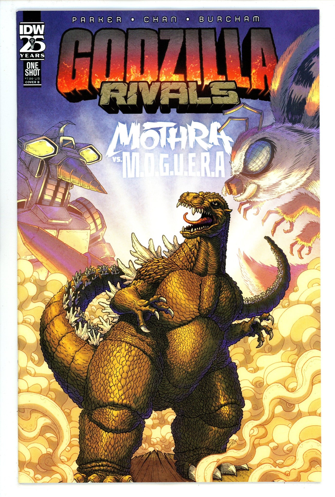 Godzilla Rivals Mothra Vs Moguera 1 Vasquez Variant (2024)