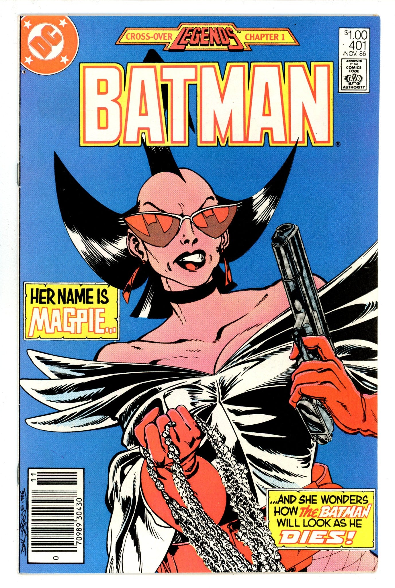 Batman Vol 1 401 FN- (5.5) (1986) Canadian Price Variant 