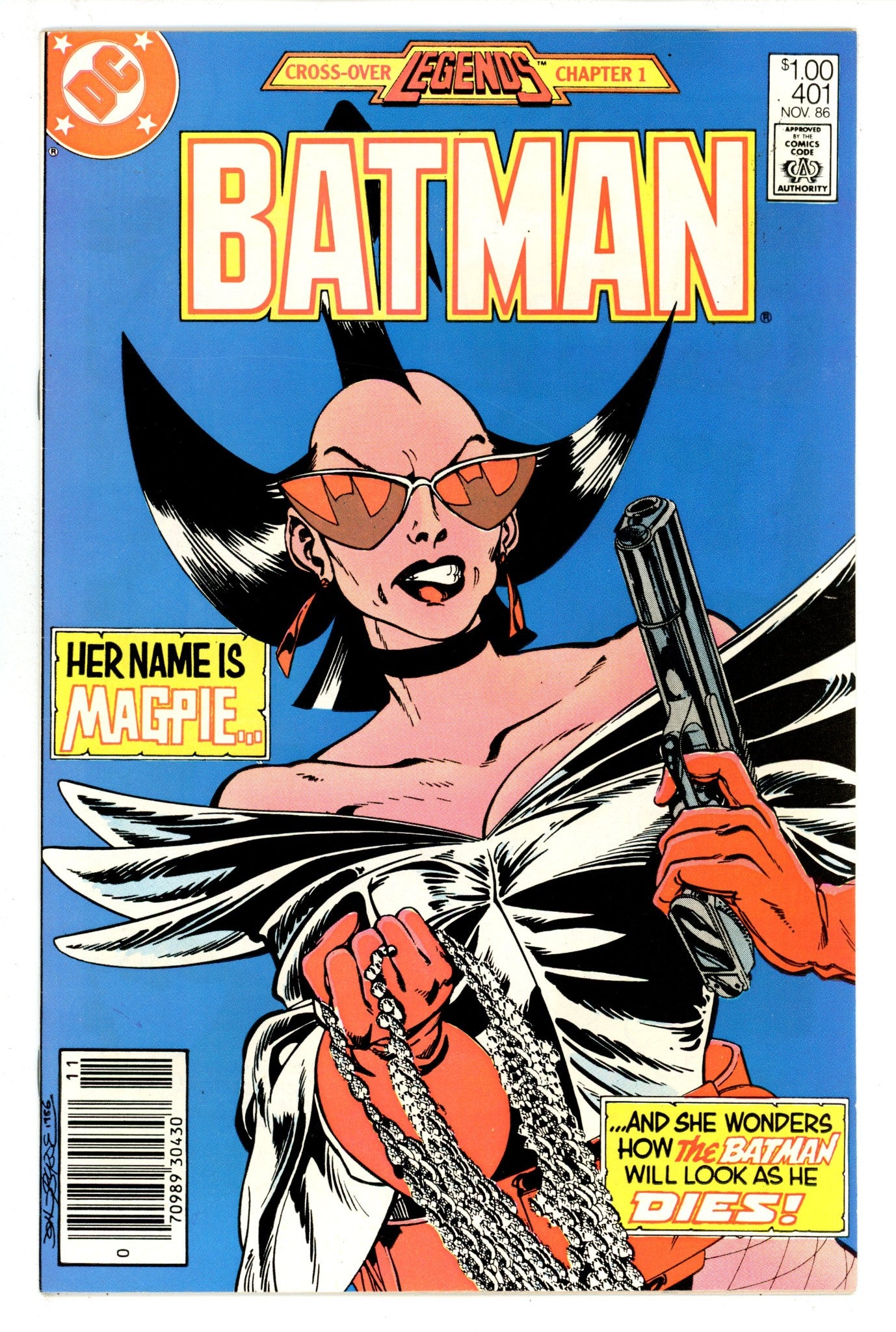 Batman Vol 1 401 FN (6.0) (1986) Canadian Price Variant 