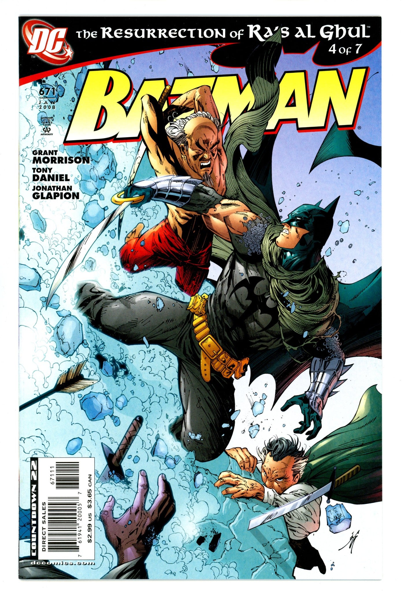 Batman Vol 1 671 High Grade (2008) 