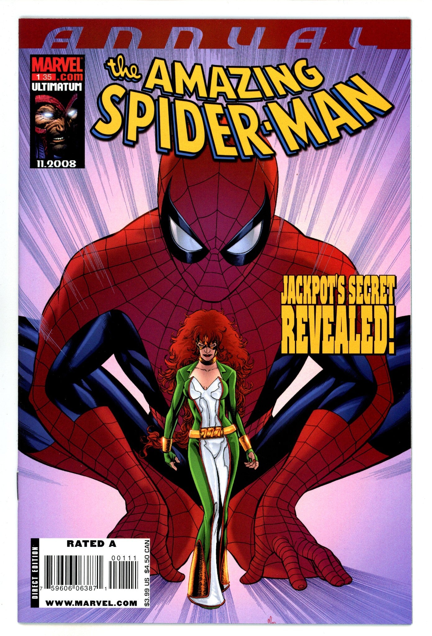 Amazing Spider-Man Annual Vol 2 1 (35)  High Grade  (2008)  