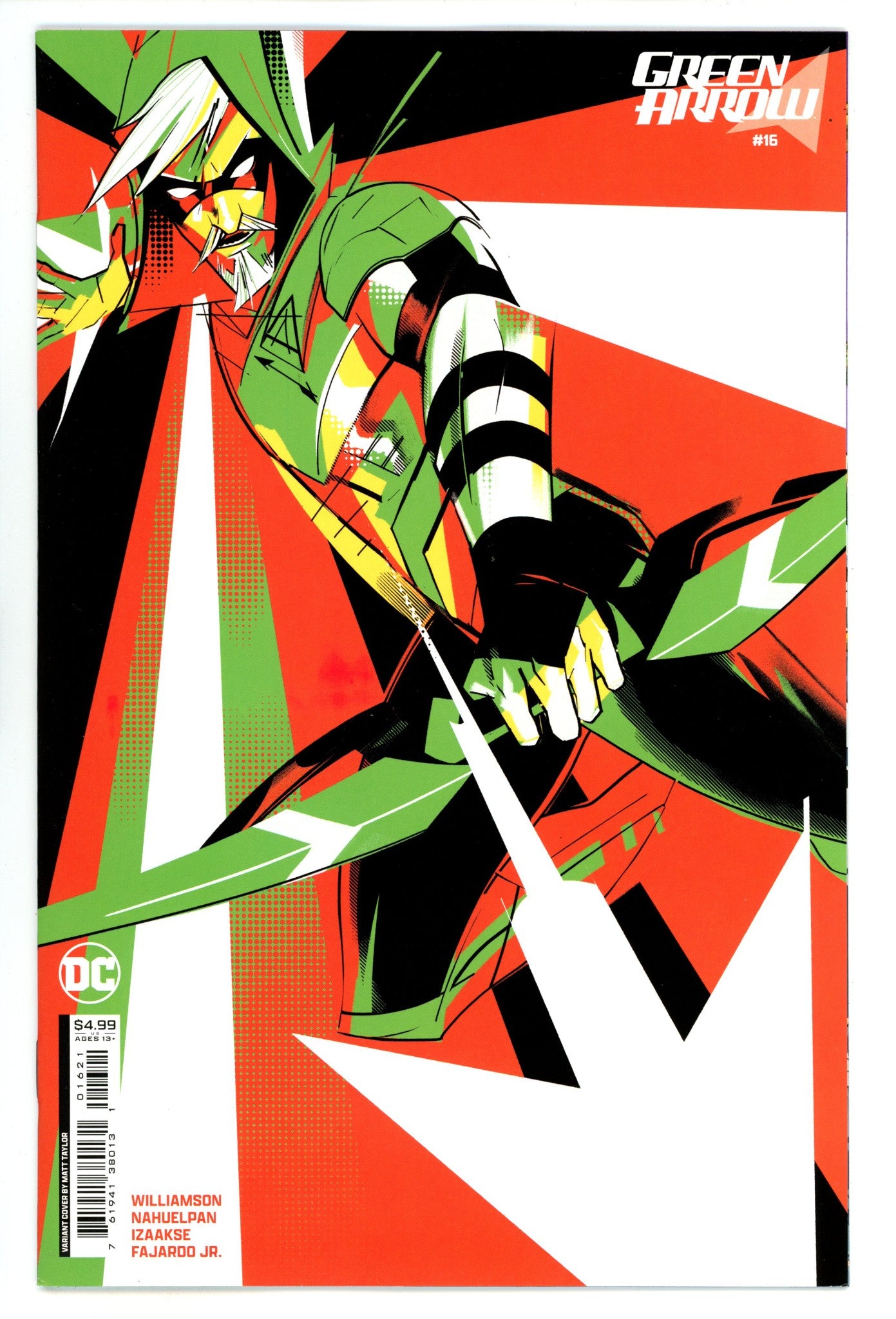 Green Arrow Vol 7 16 Taylor Variant (2024)