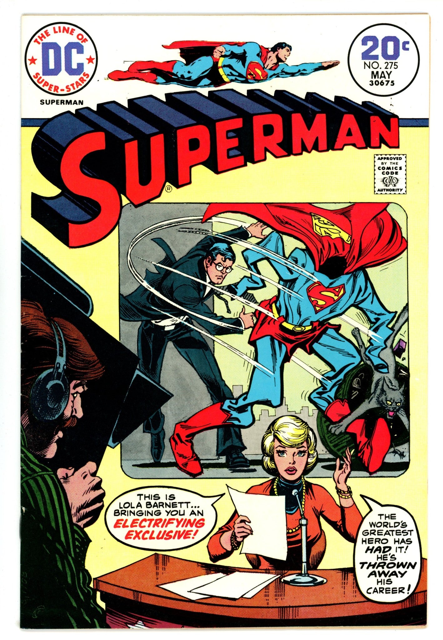 Superman Vol 1 275 VF- (7.5) (1974)