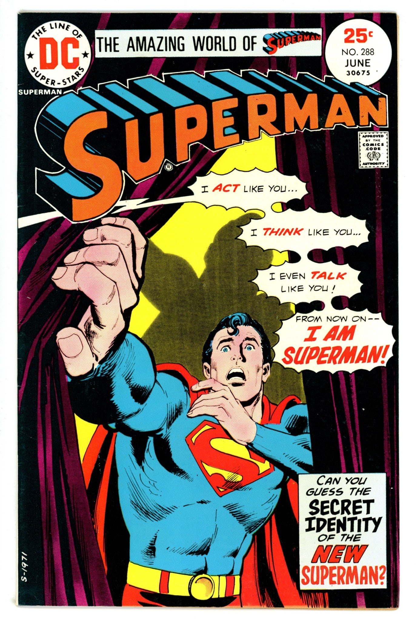 Superman Vol 1 288 VF- (7.5) (1975)