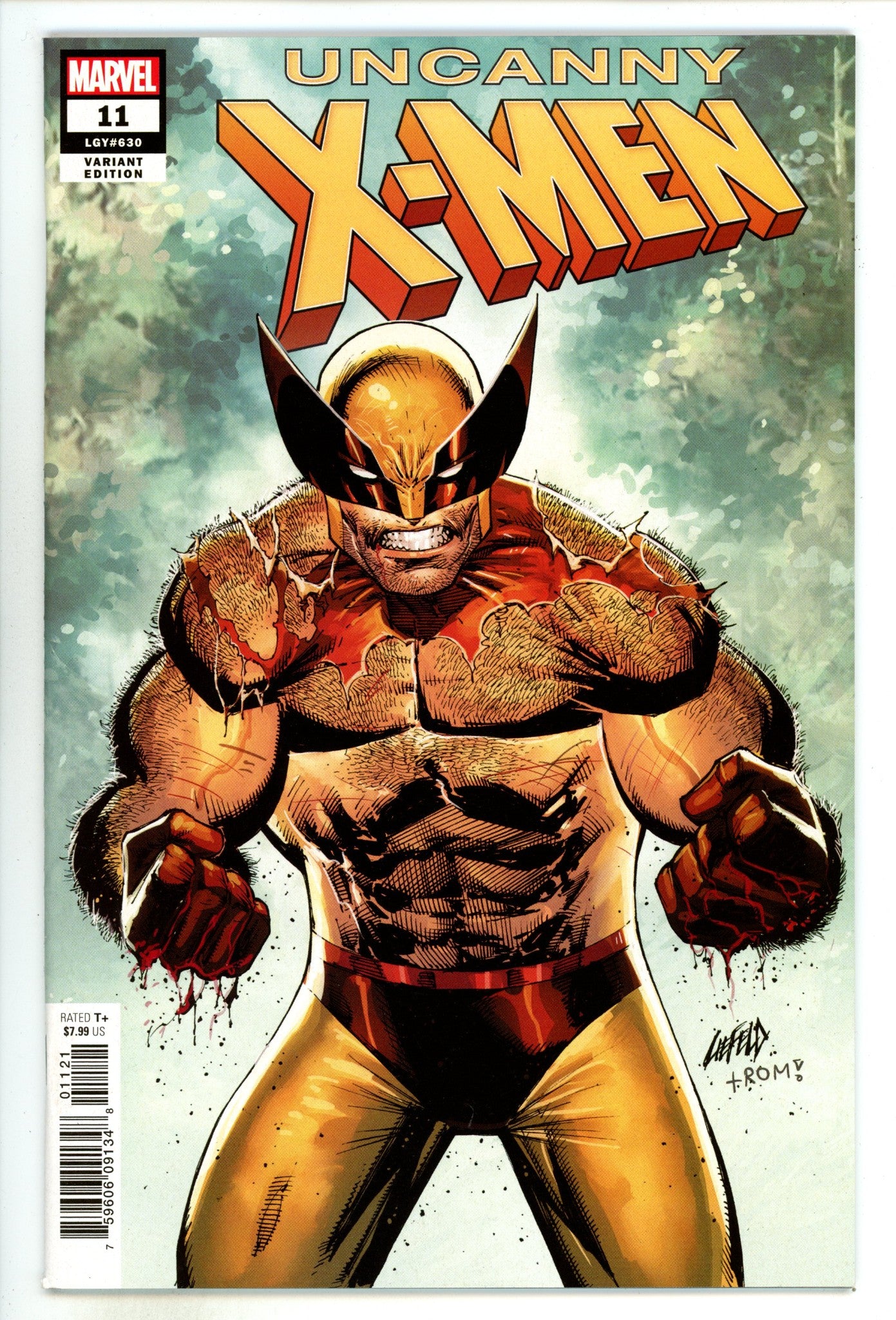 Uncanny X-Men Vol 5 11 (630) High Grade (2019) Liefeld Variant 