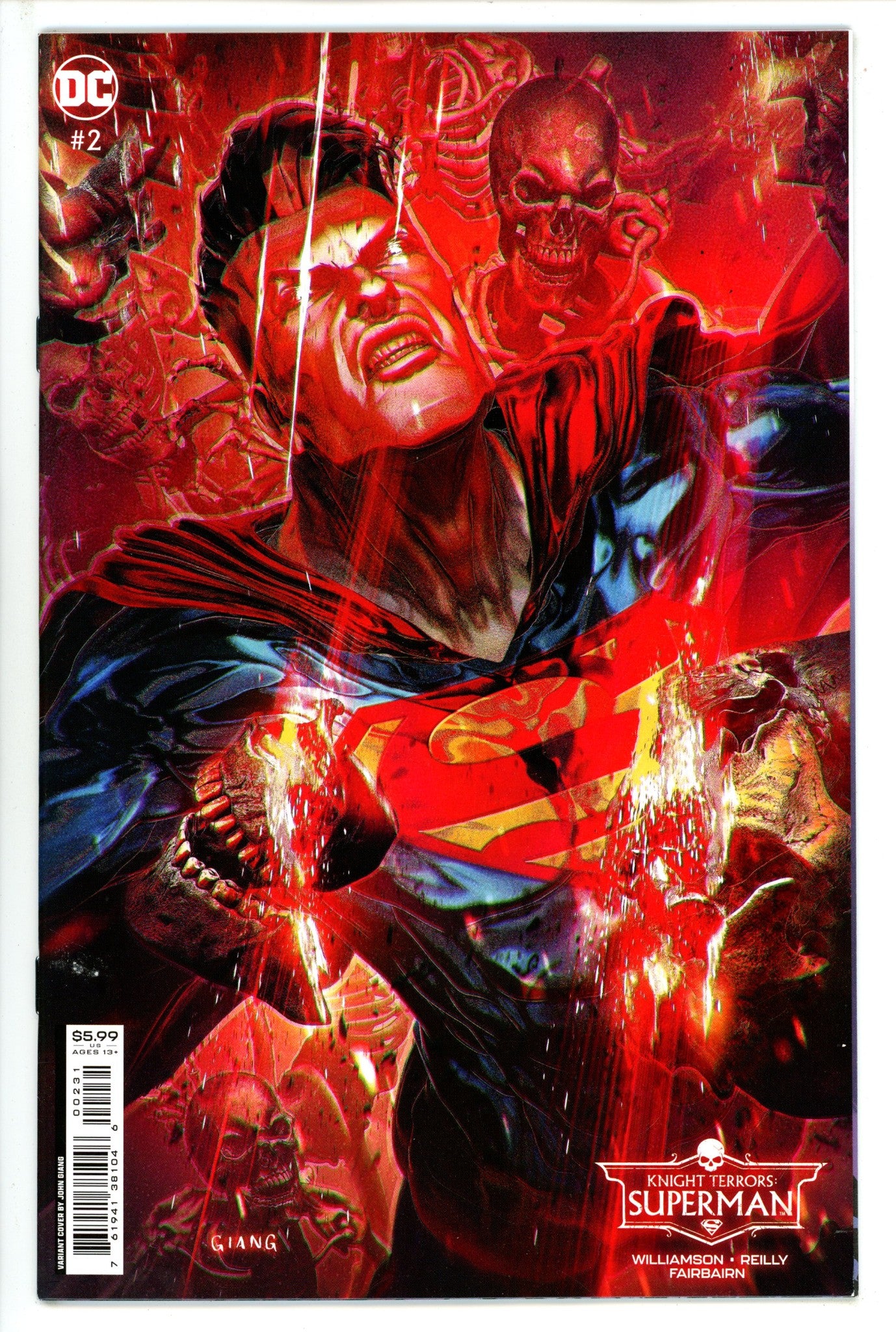 Knight Terrors Superman 2 Giang Variant (2023)