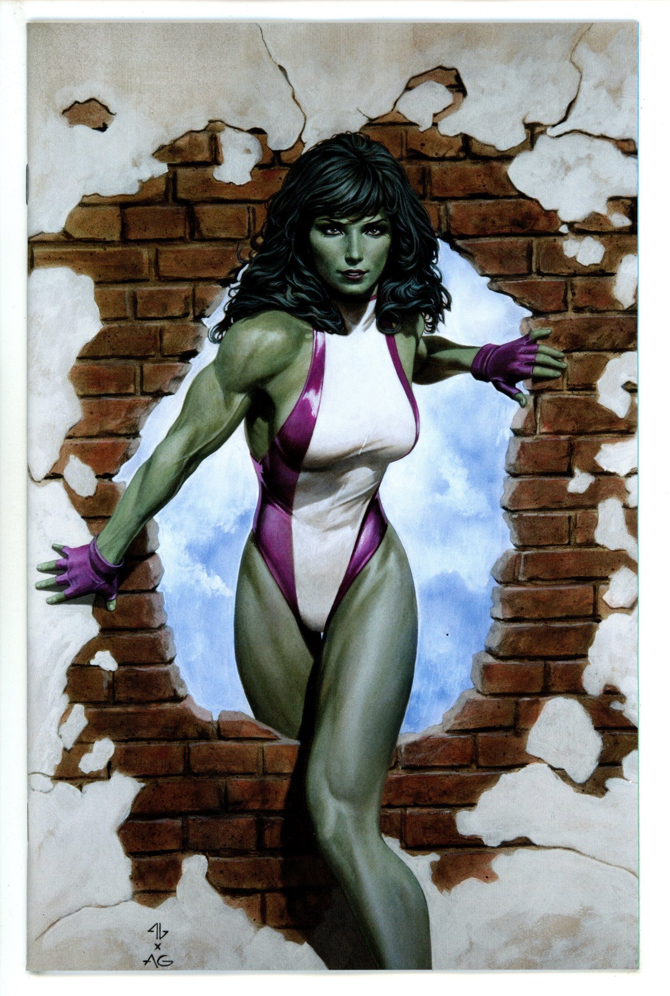 Sensational She-Hulk Vol 2 1 Granov Virgin Incentive Variant VF/NM (2023)