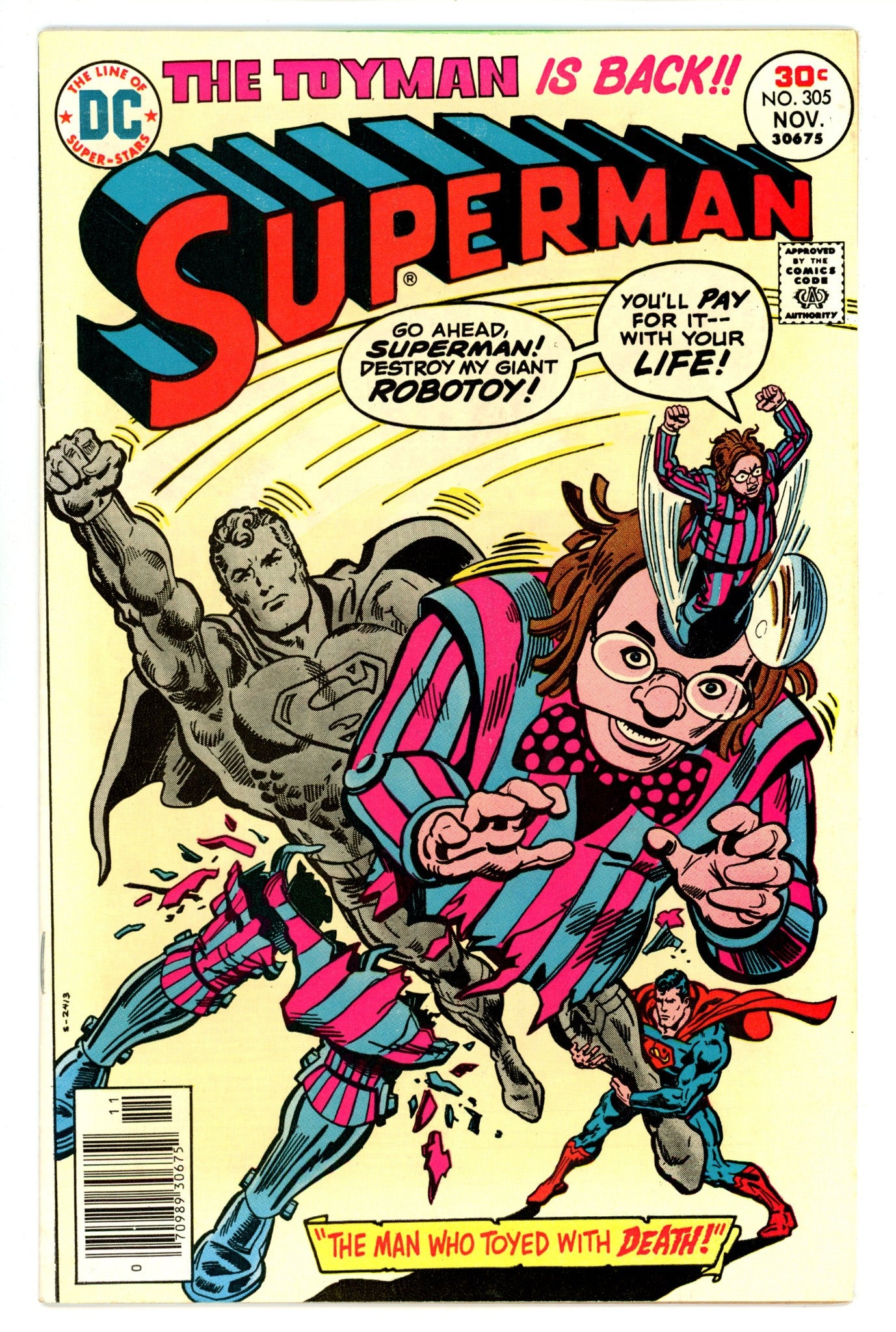 Superman Vol 1 305 Mid Grade (1976) 