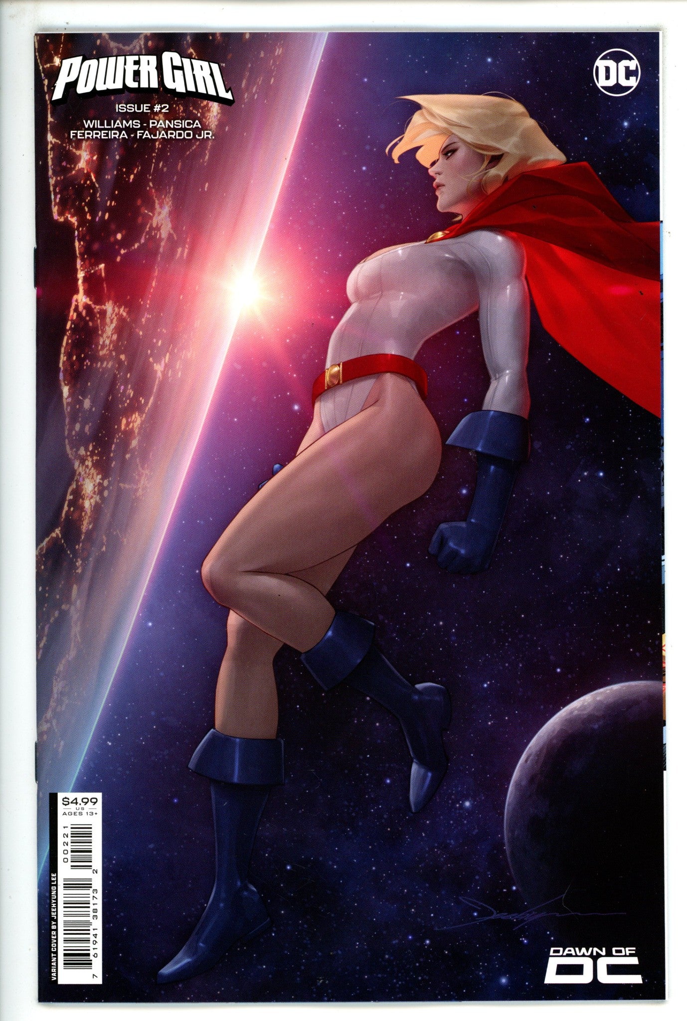 Power Girl Vol 3 2 Lee Variant (2023)