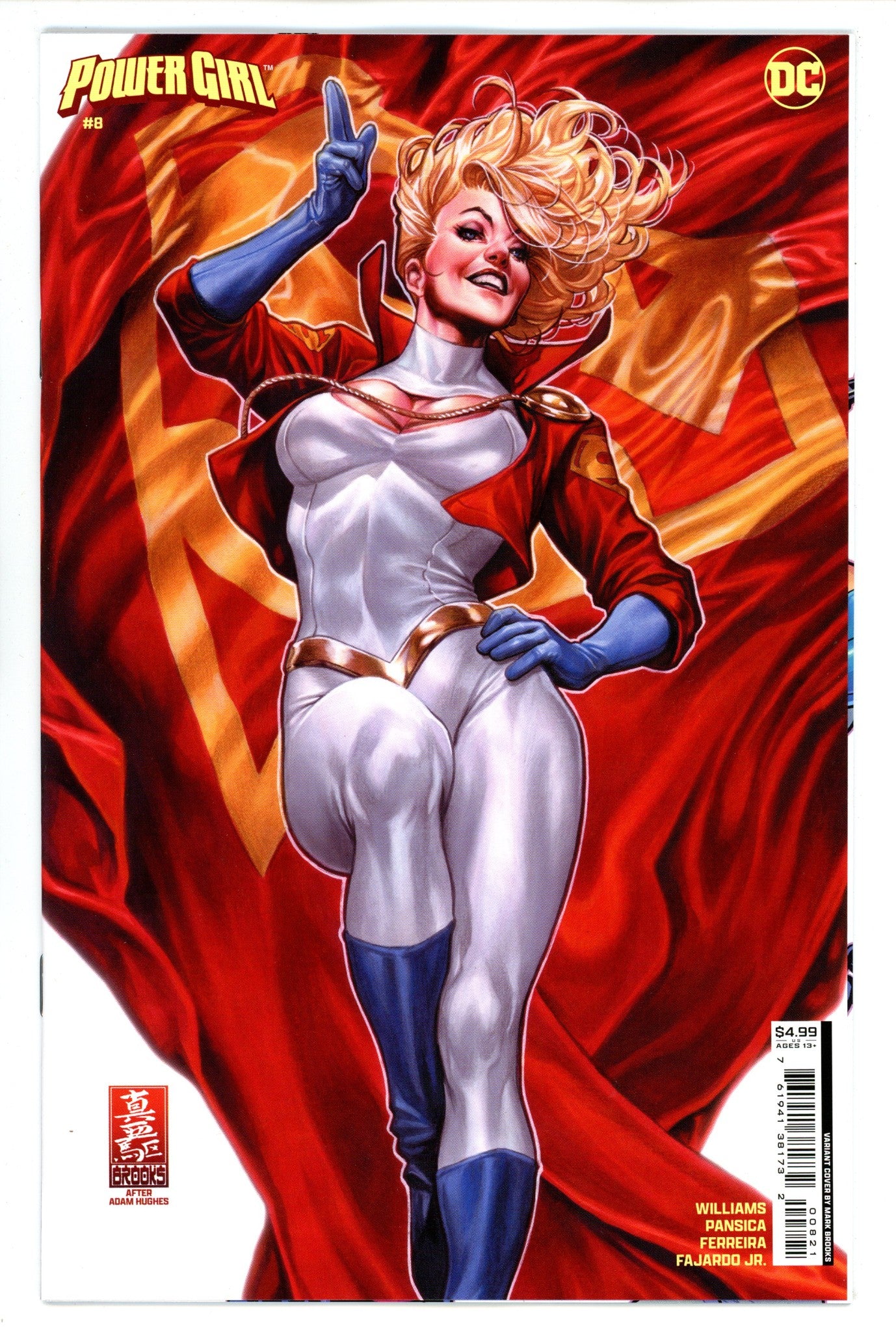 Power Girl Vol 3 8 Brooks Variant (2024)