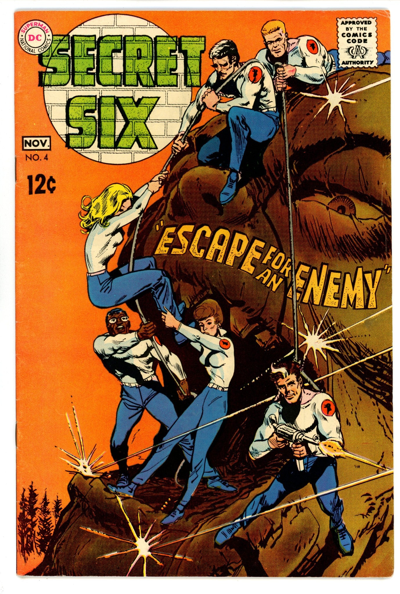 Secret Six Vol 1 4 FN/VF (7.0) (1968) 