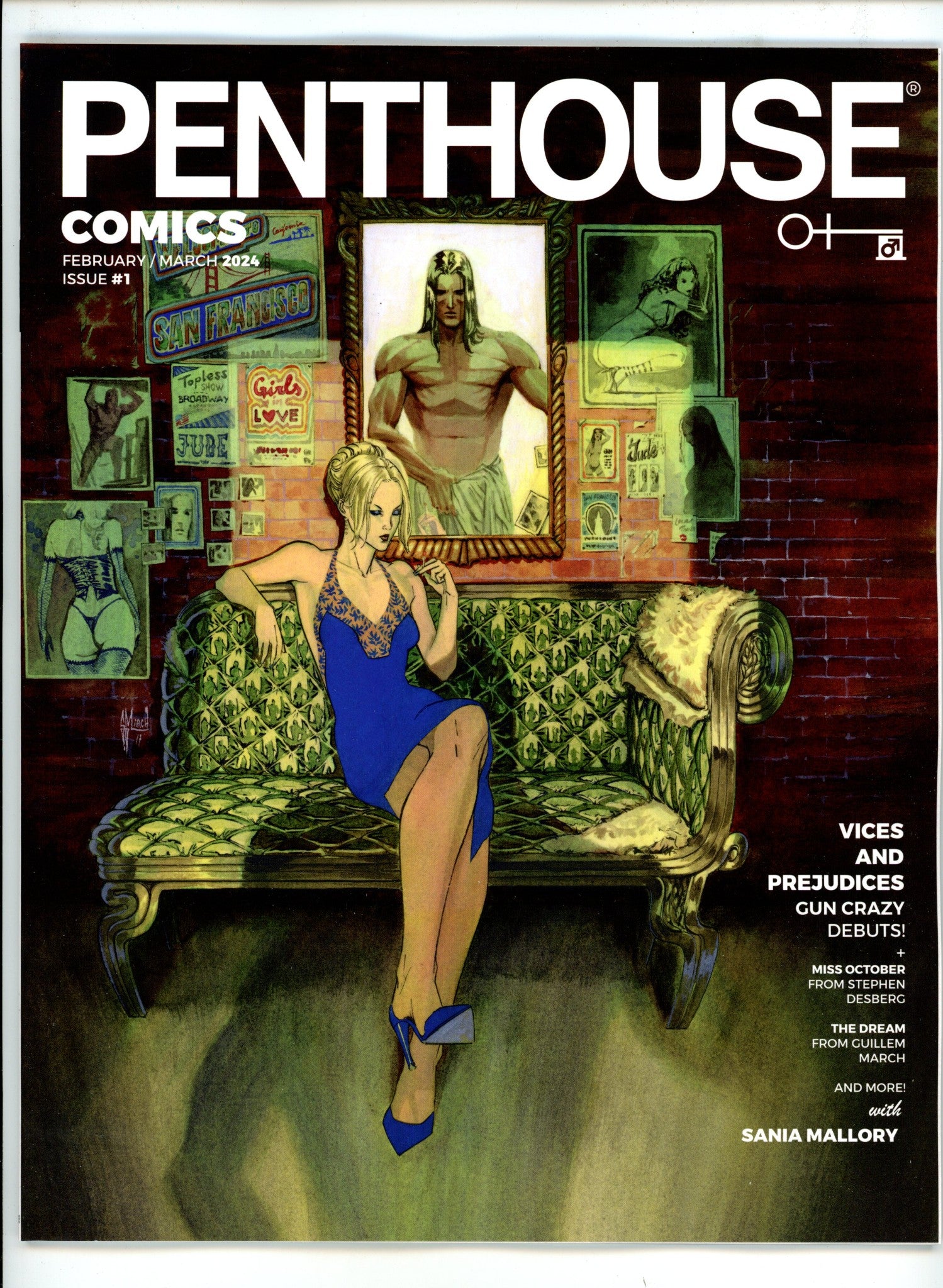 Penthouse Comics 1 March Incentive Variant NM (2024)